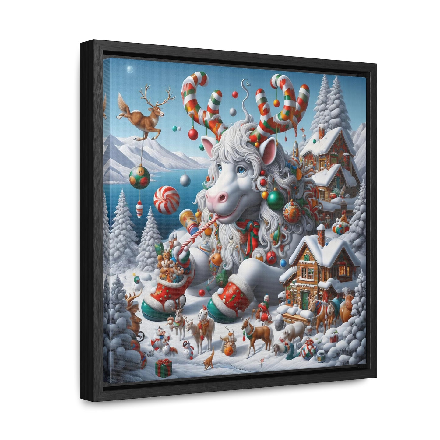 Framed Gallery Canvas Wrap - Winter 105