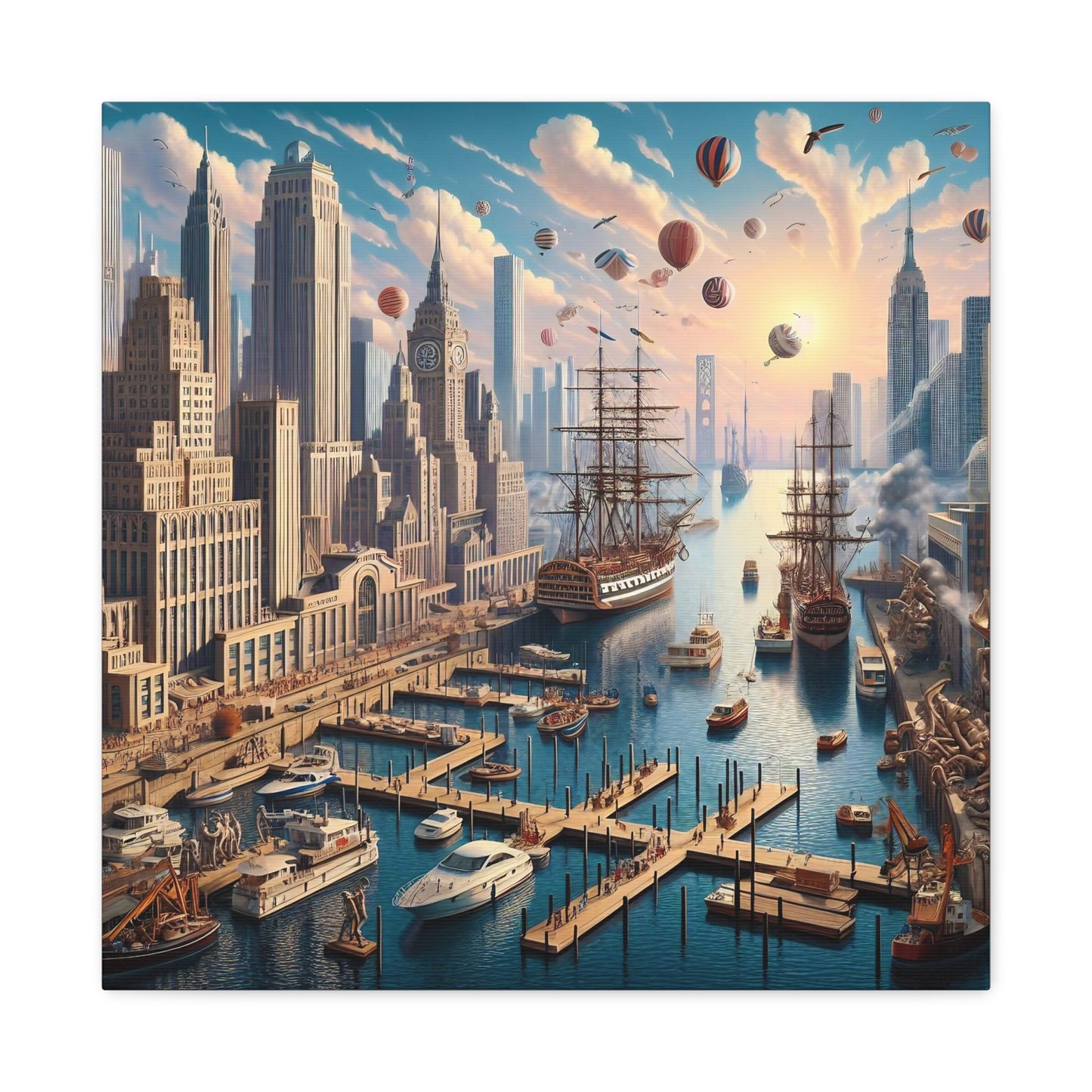 Canvas Gallery Wrap - Harbor 22