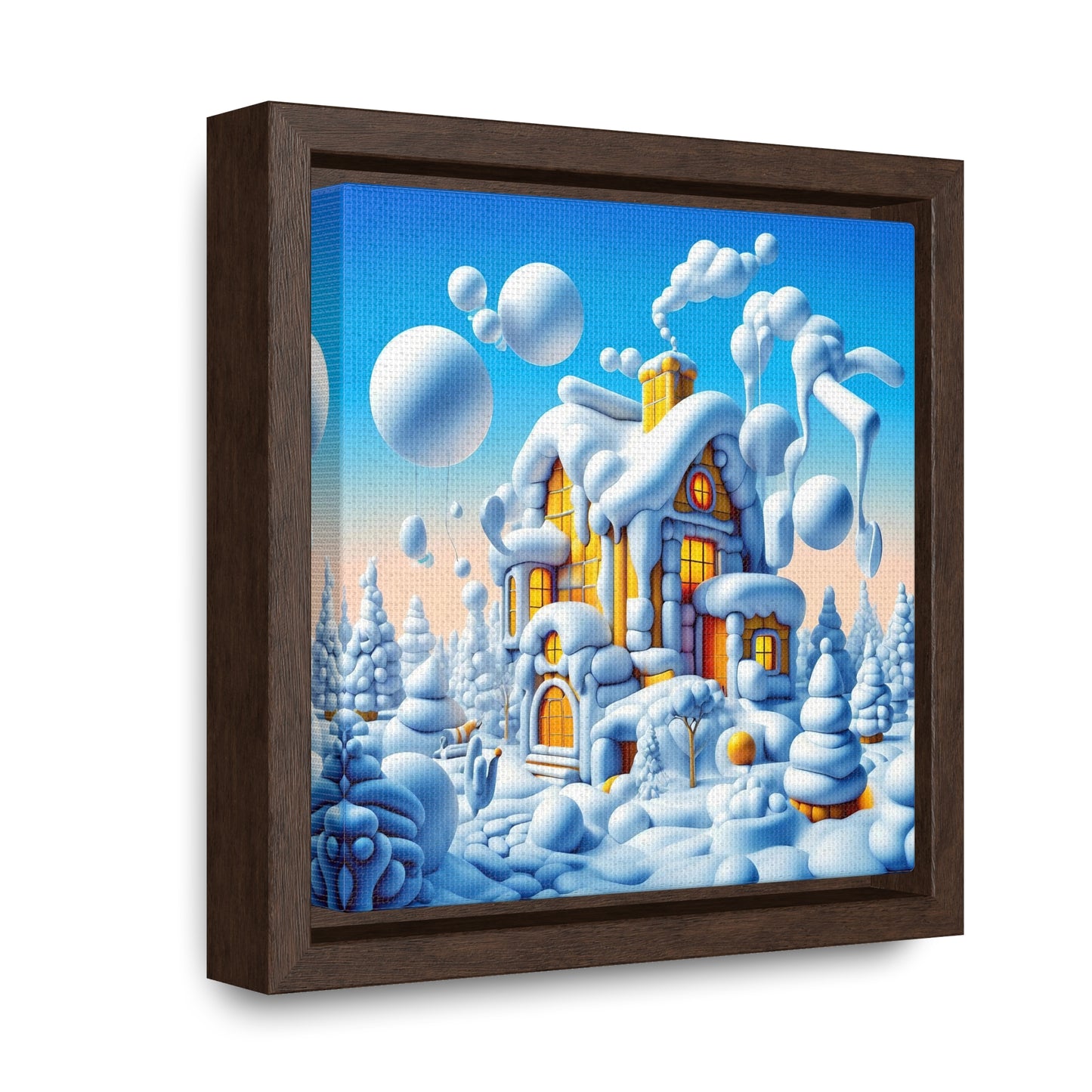 Framed Gallery Canvas Wrap - Winter 111