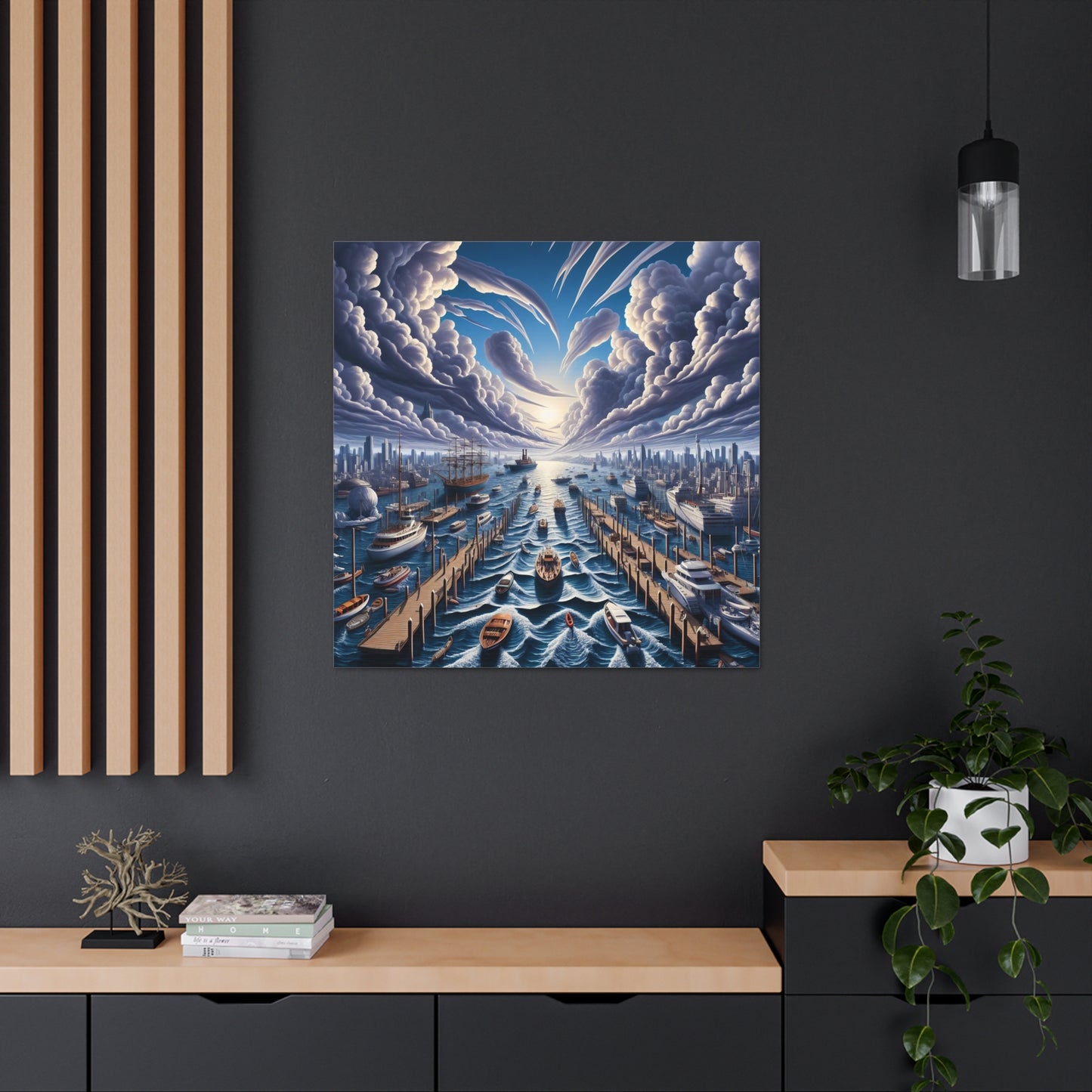 Canvas Gallery Wrap - Harbor 14