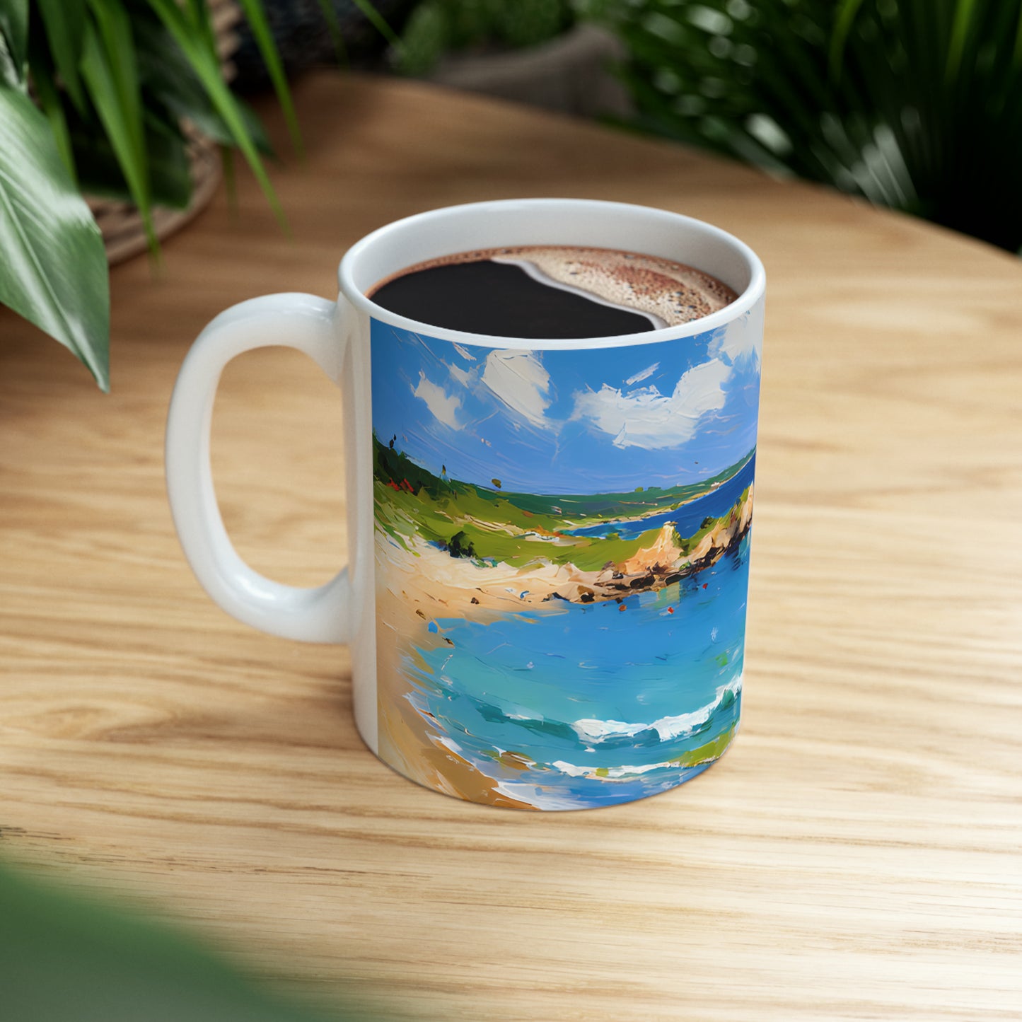 Ceramic Mug 11oz - Beach 9001