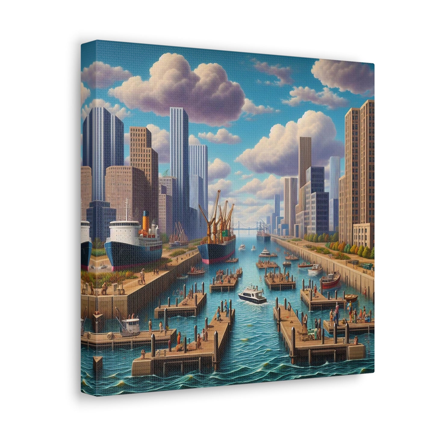 Canvas Gallery Wrap - Harbor 2