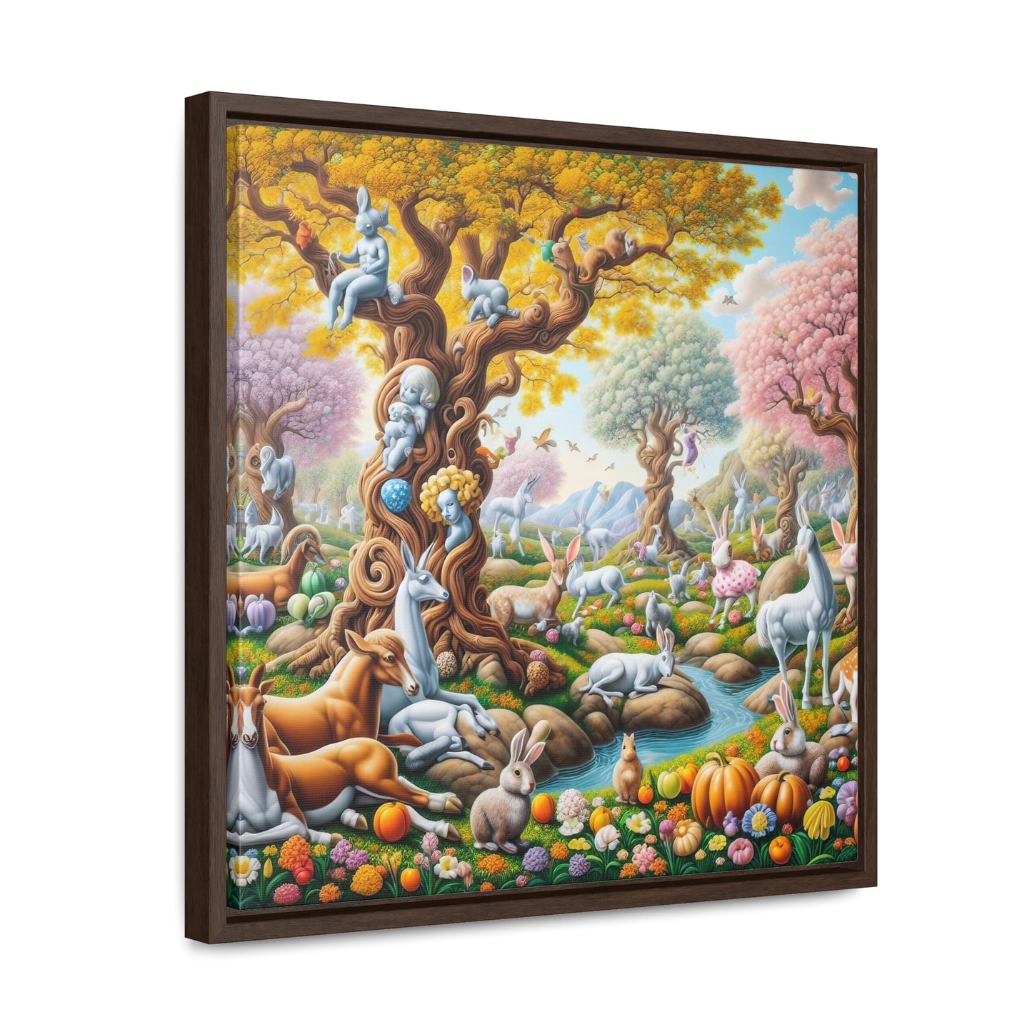 Framed Gallery Canvas Wrap - Spring 133