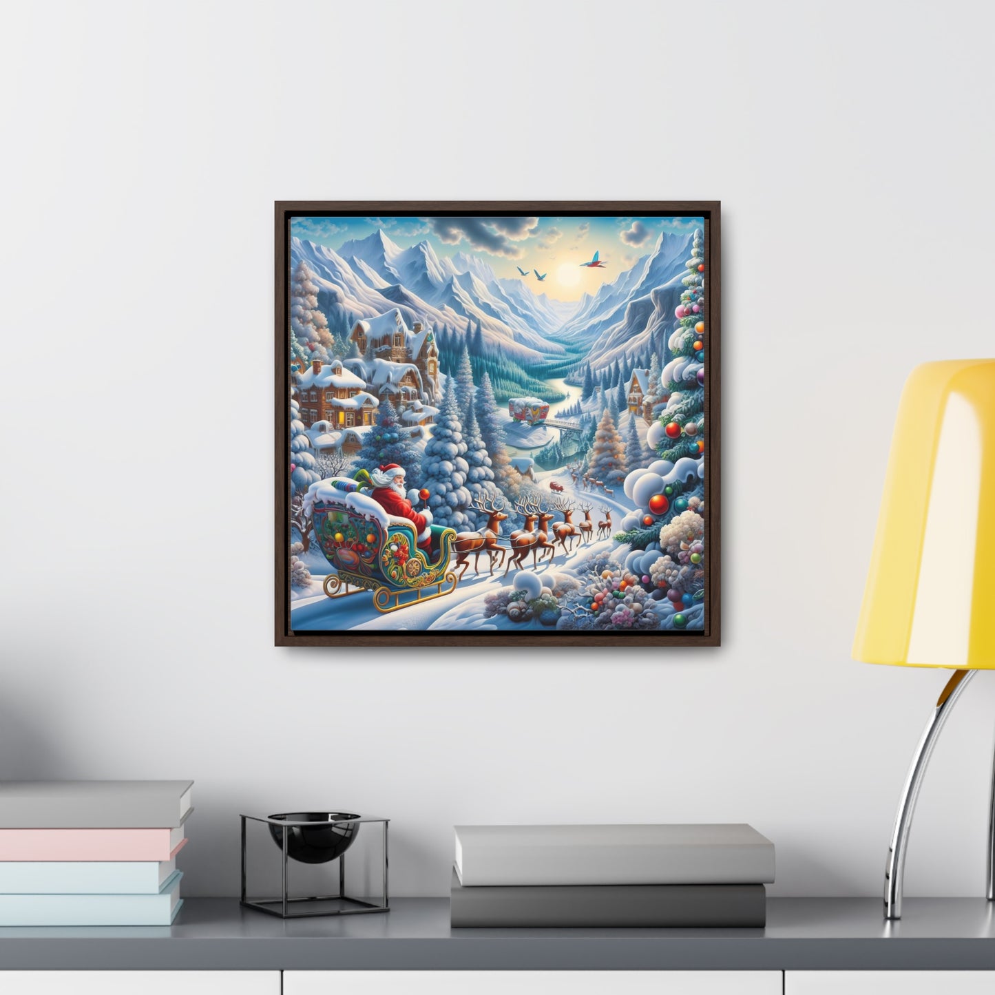 Framed Gallery Canvas Wrap - Winter 113