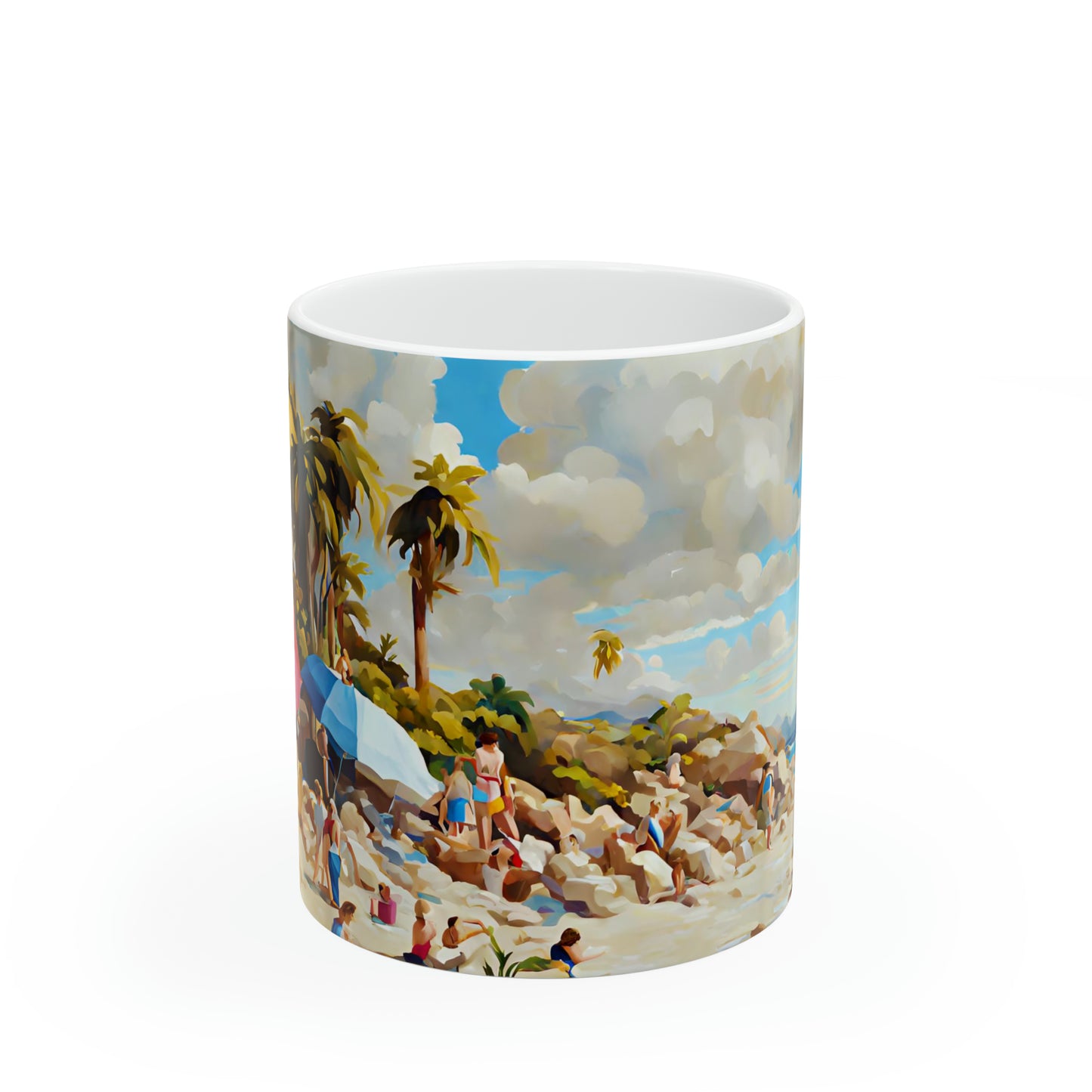 Ceramic Mug 11oz - Beach 2009