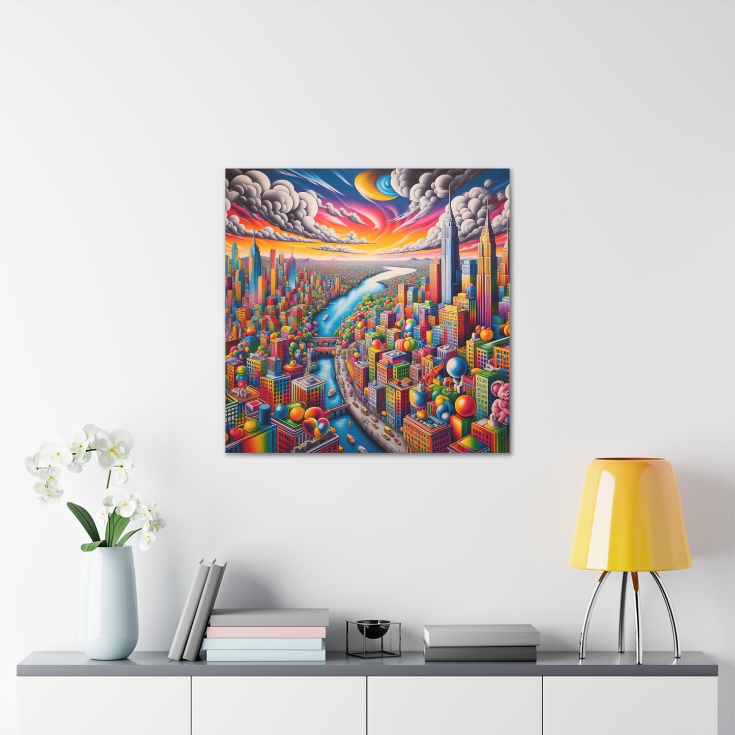 Canvas Gallery Wrap - City 15