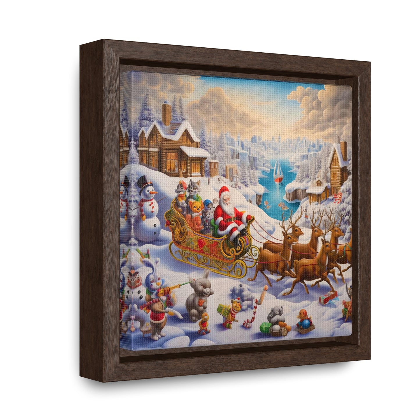 Framed Gallery Canvas Wrap - Winter 112