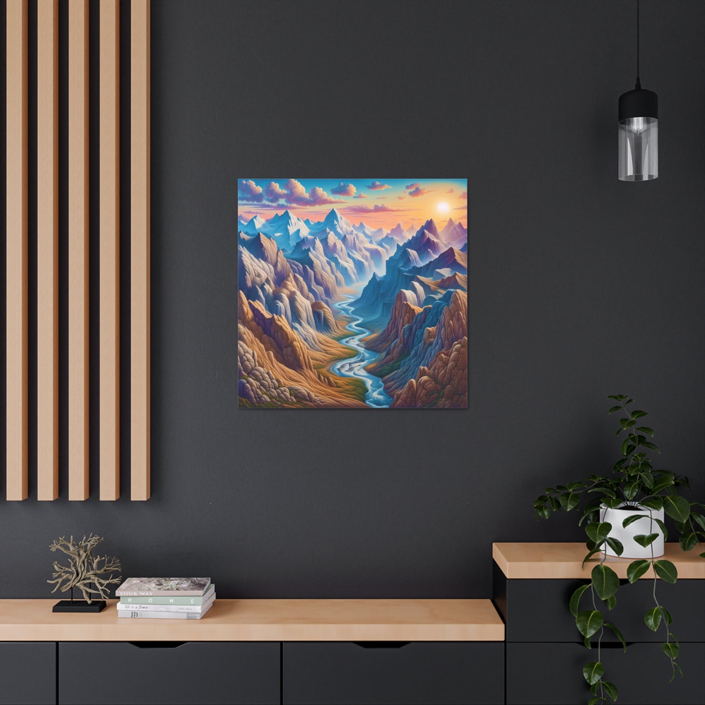 Canvas Gallery Wrap - Mountains 2