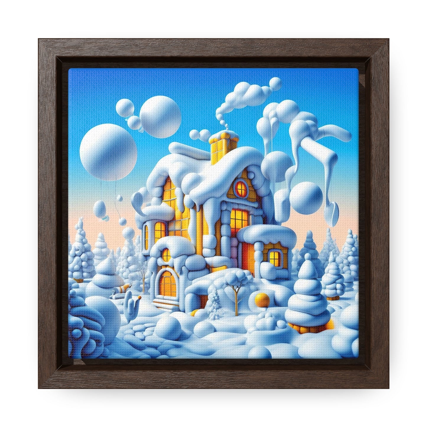 Framed Gallery Canvas Wrap - Winter 111