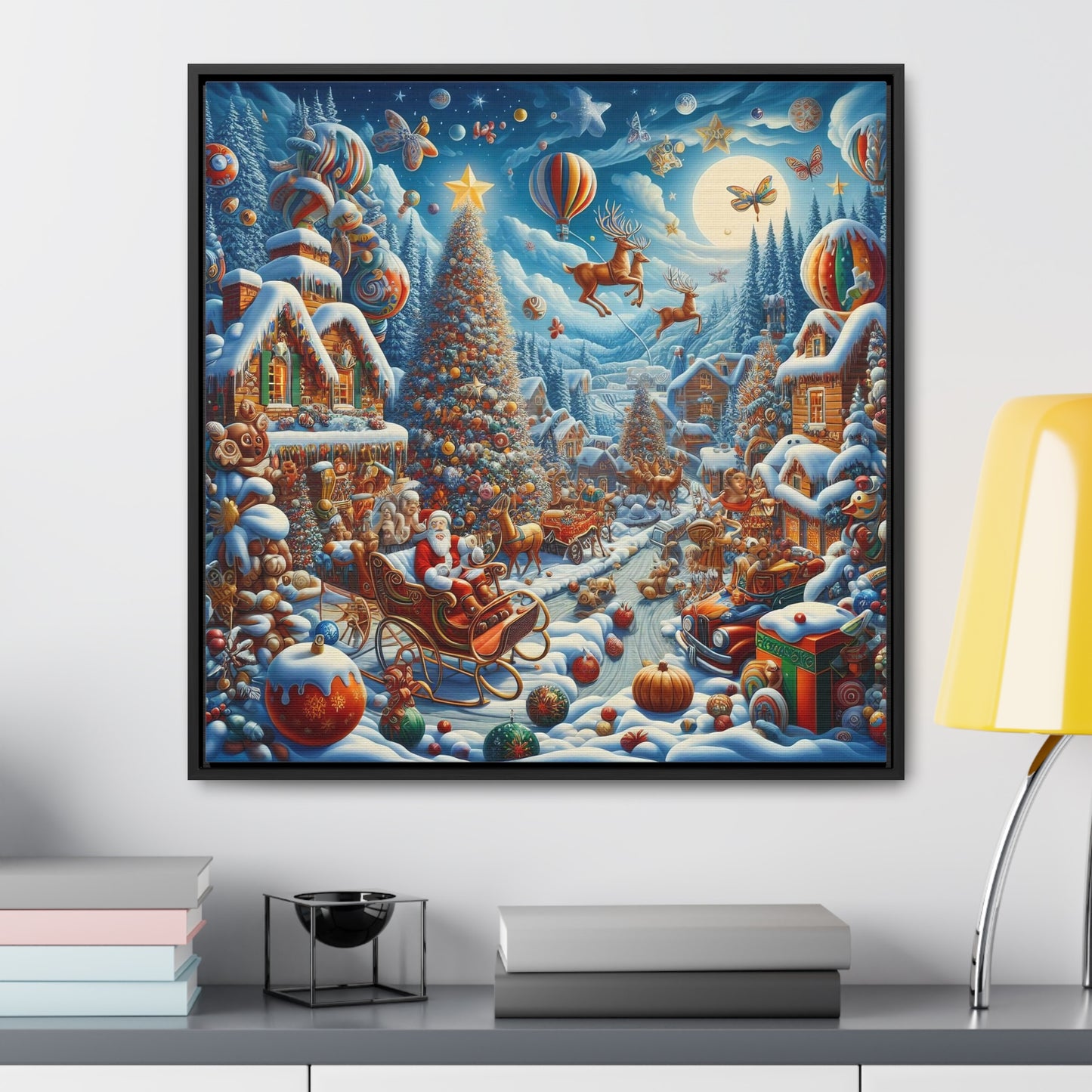 Framed Gallery Canvas Wrap - Winter 103