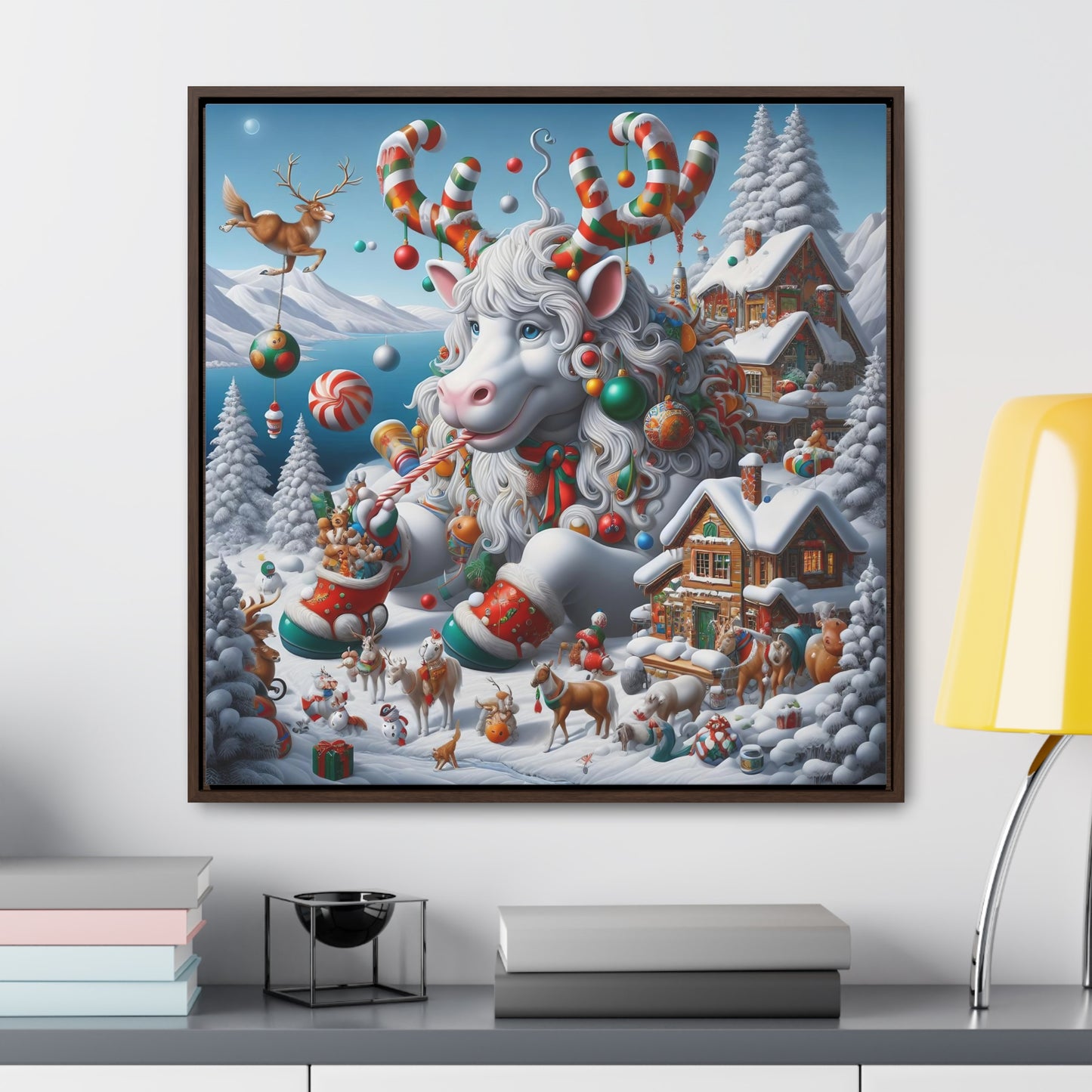 Framed Gallery Canvas Wrap - Winter 105