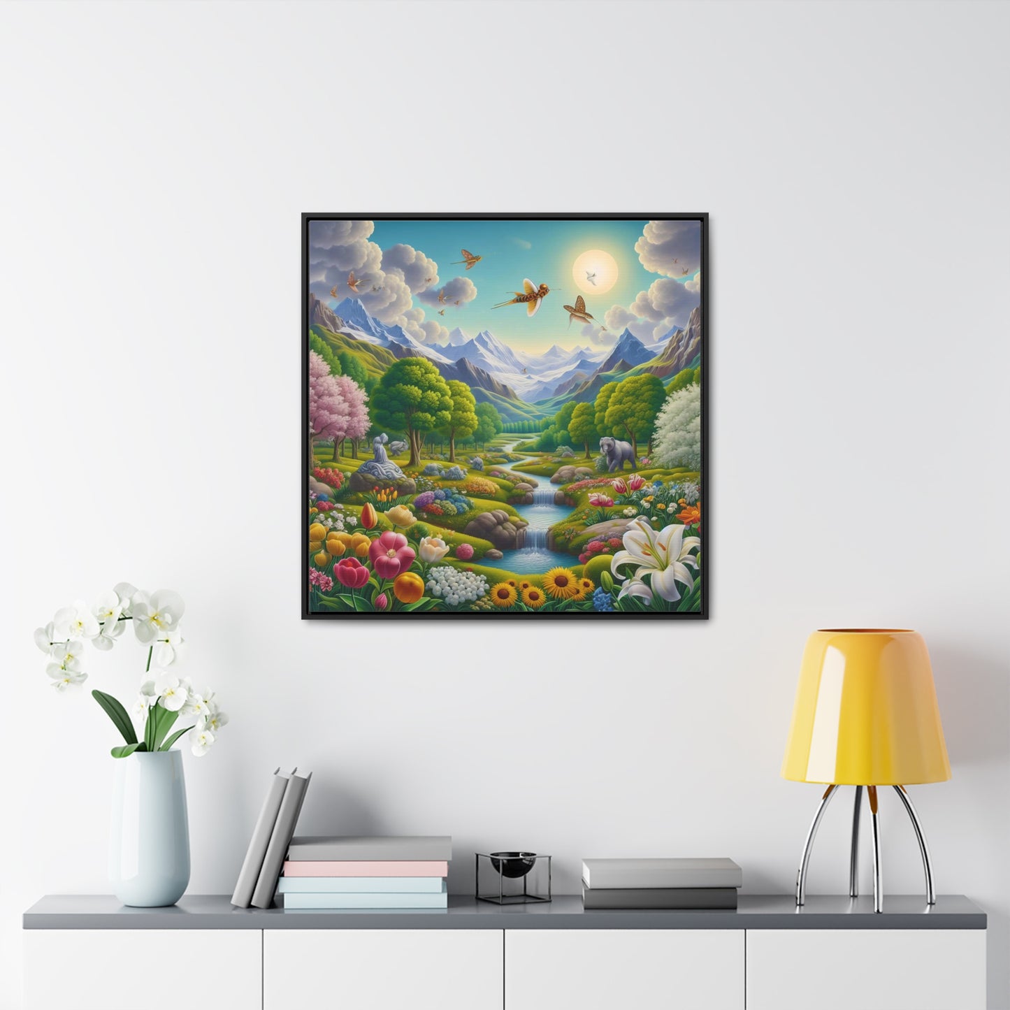 Framed Gallery Canvas Wrap - Spring 17