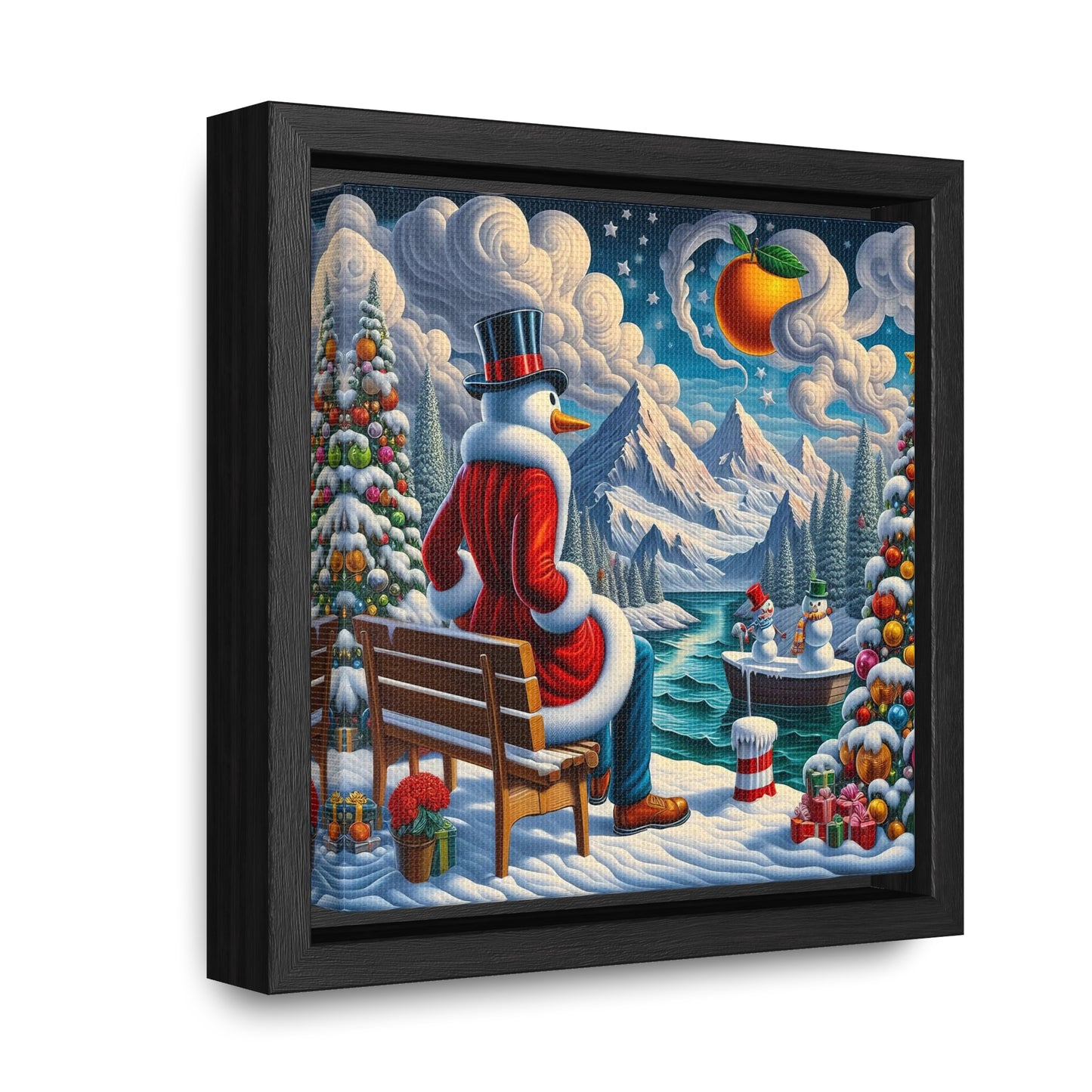 Framed Gallery Canvas Wrap - Winter 101