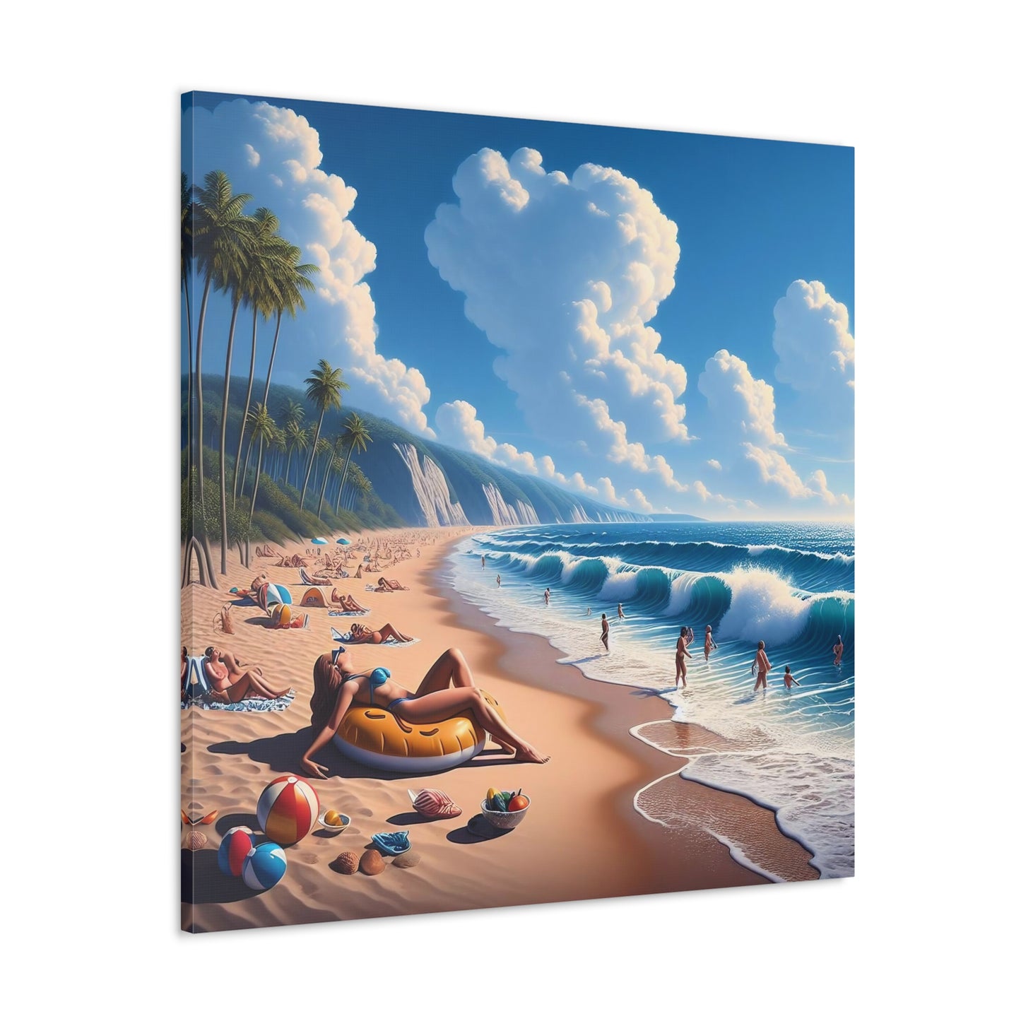 Canvas Gallery Wrap - Beach 23