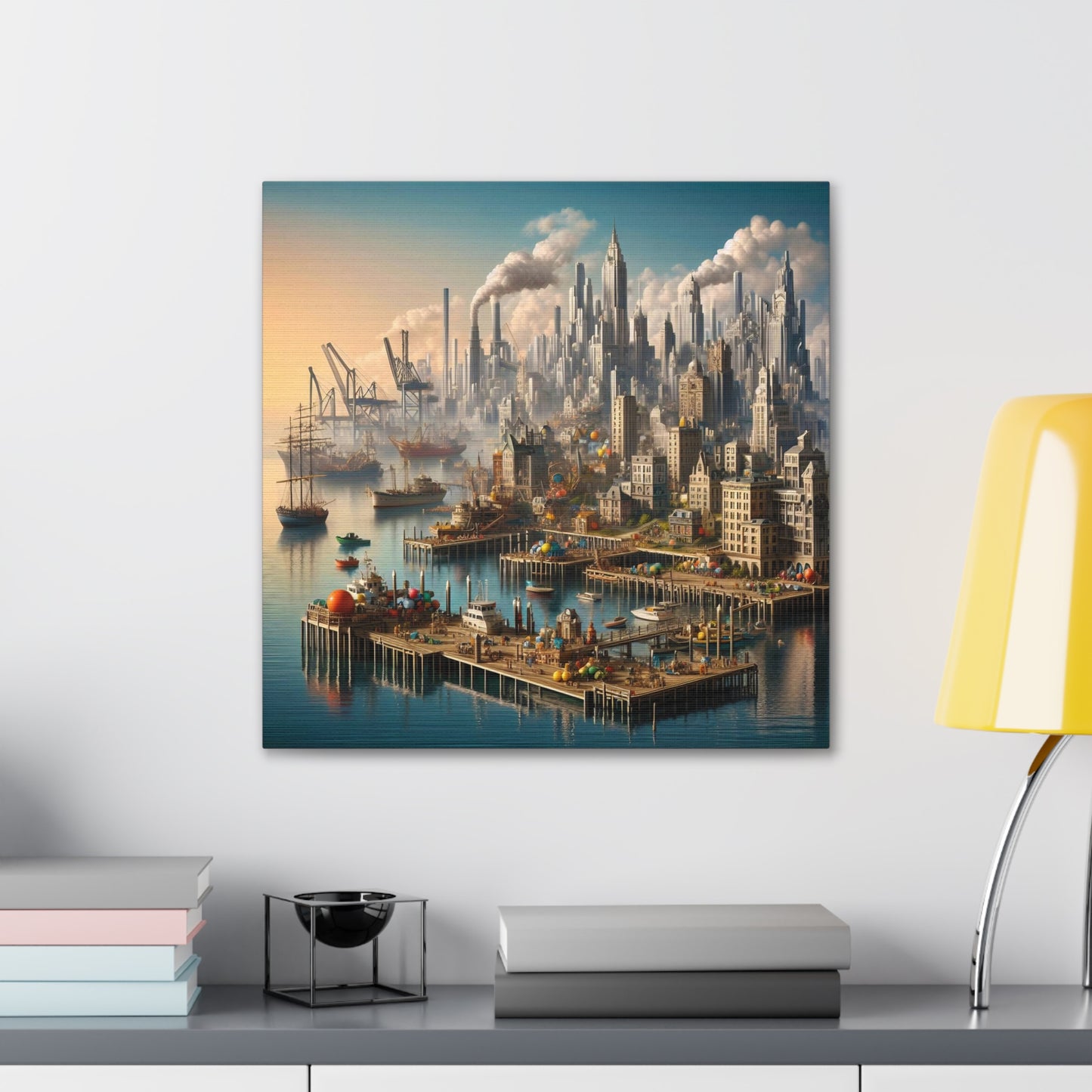 Canvas Gallery Wrap - Harbor 25