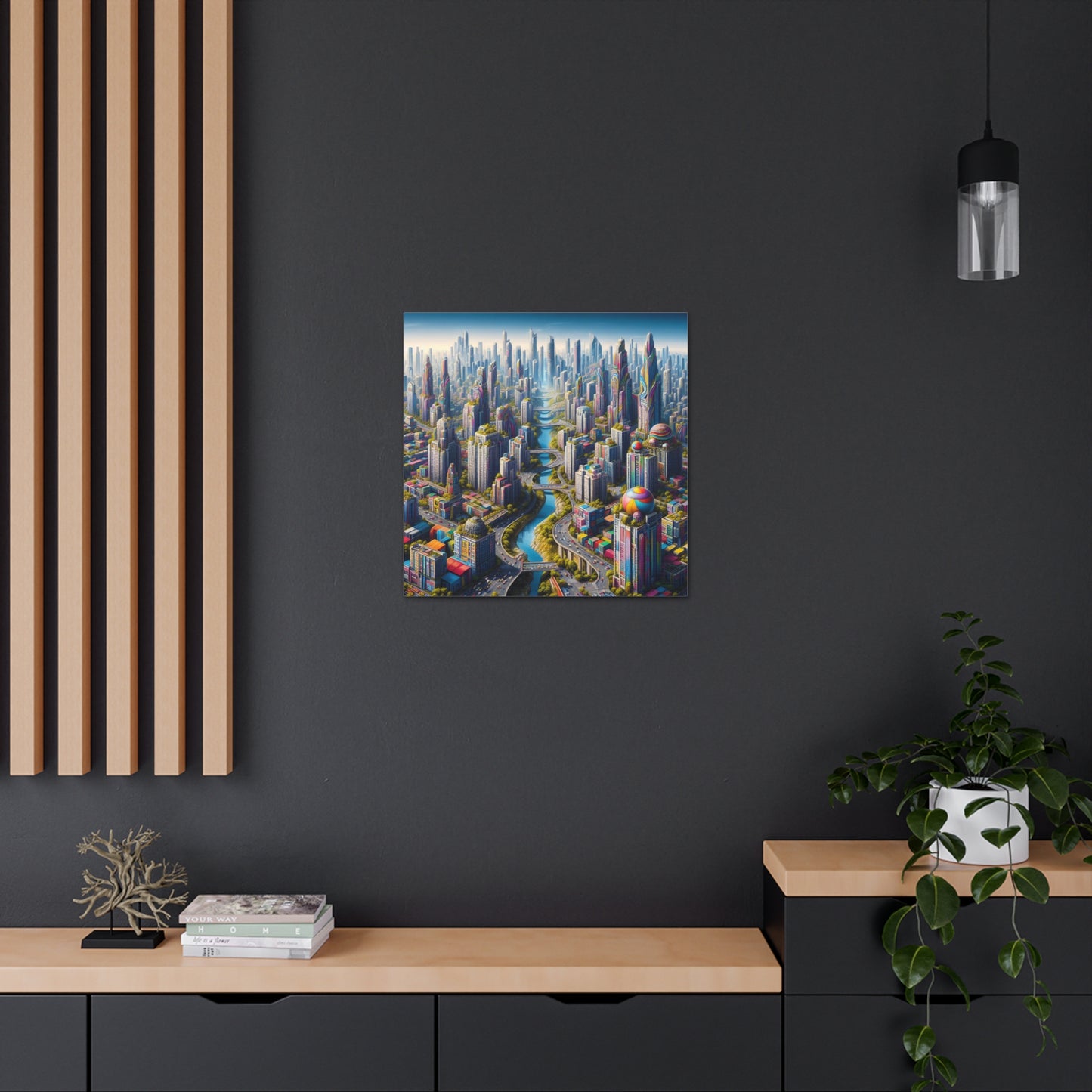 Canvas Gallery Wrap - City 11