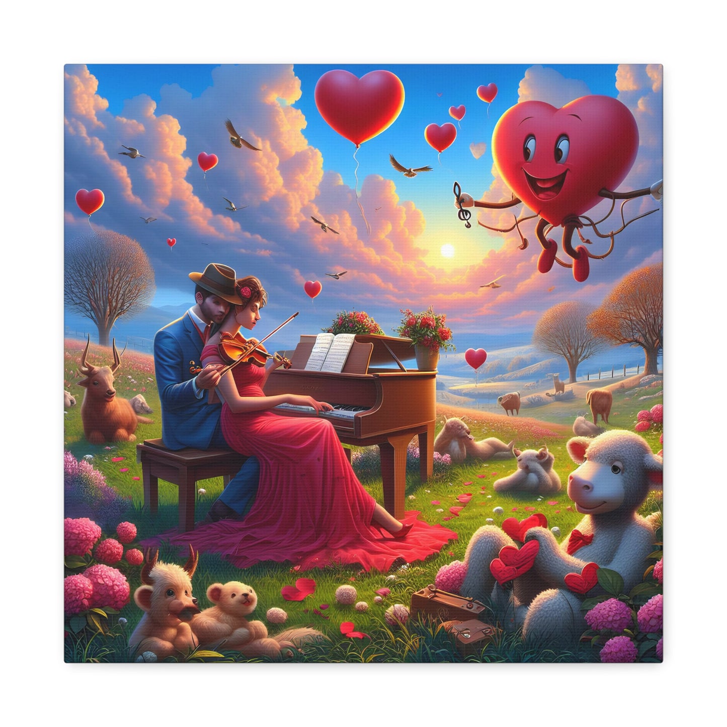 Canvas Gallery Wrap - Valentine's Day 108