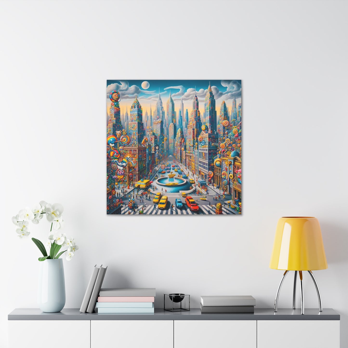 Canvas Gallery Wrap - City 4