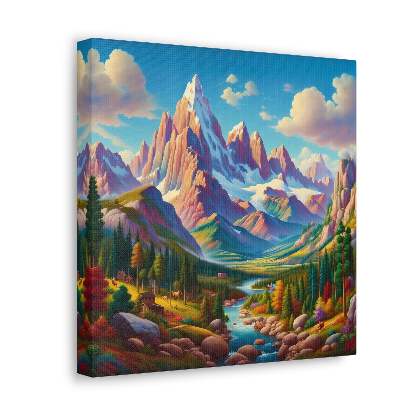 Canvas Gallery Wrap - Mountains 4