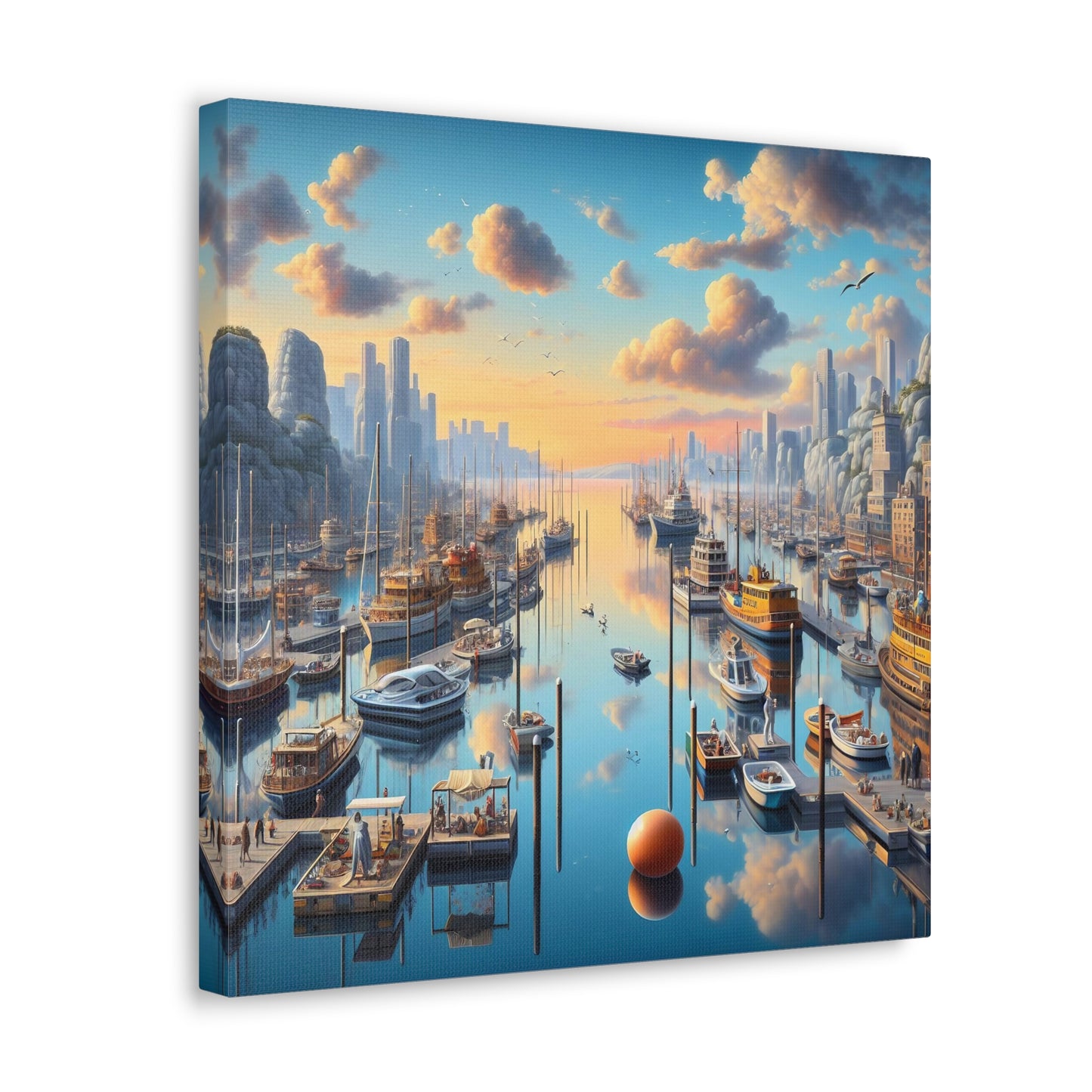 Canvas Gallery Wrap - Harbor 21