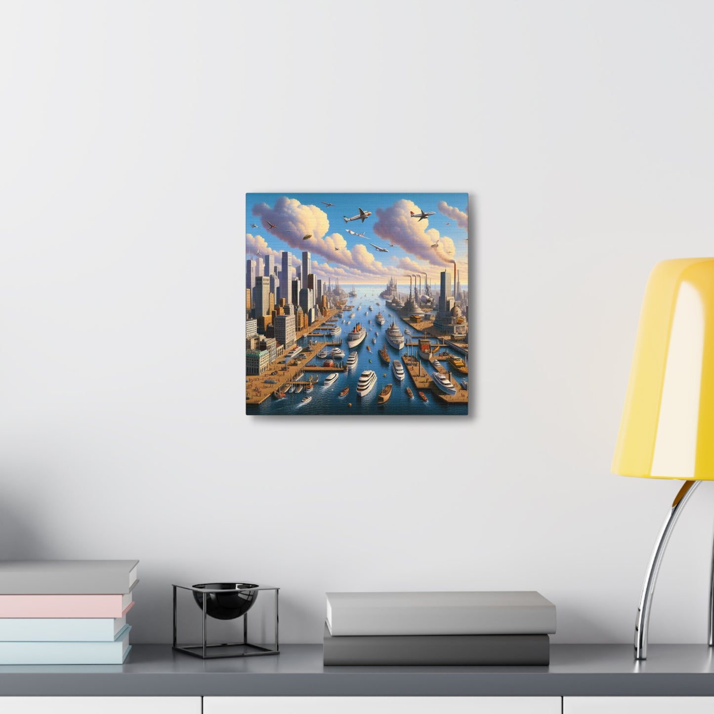 Canvas Gallery Wrap - Harbor 4