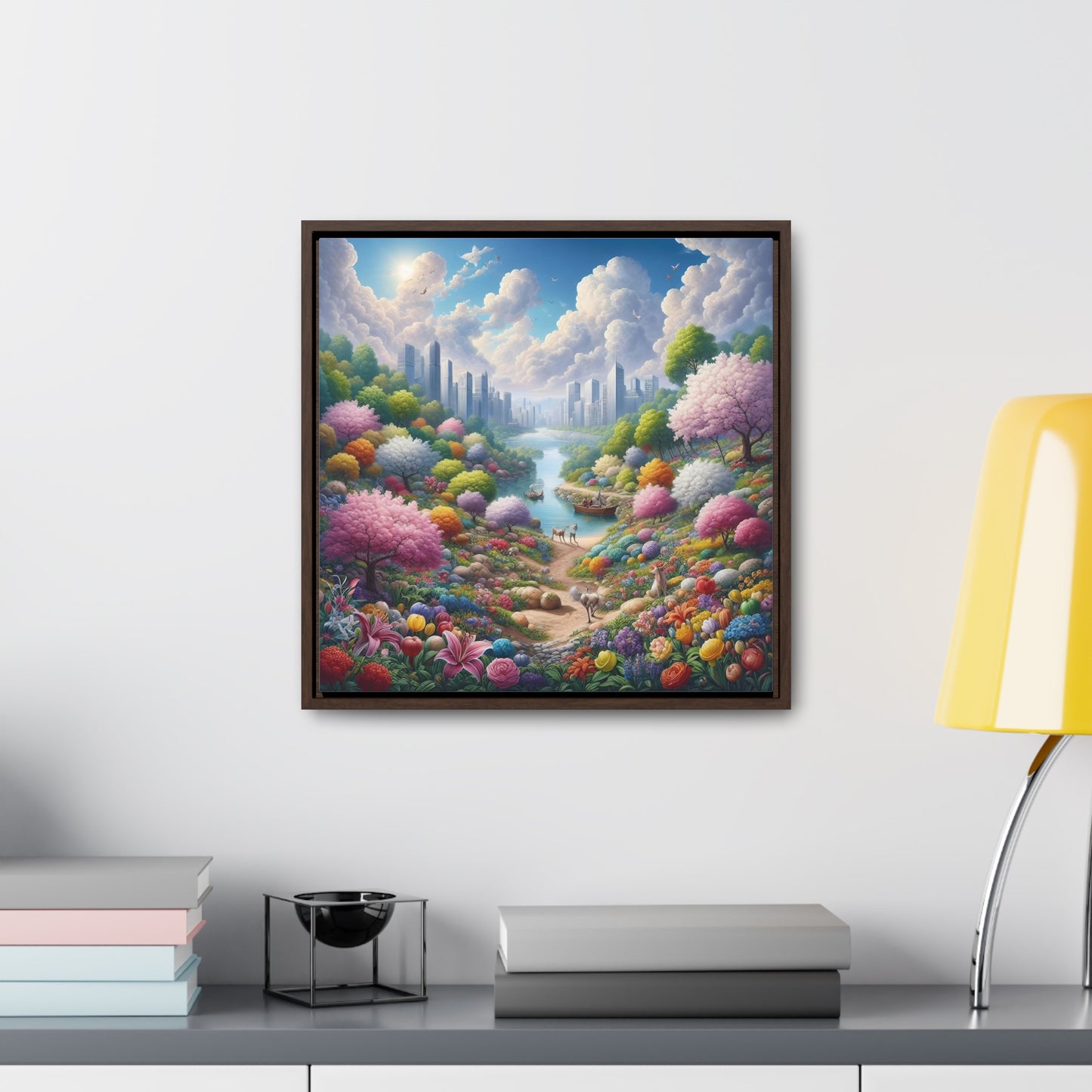 Framed Gallery Canvas Wrap - Spring 11