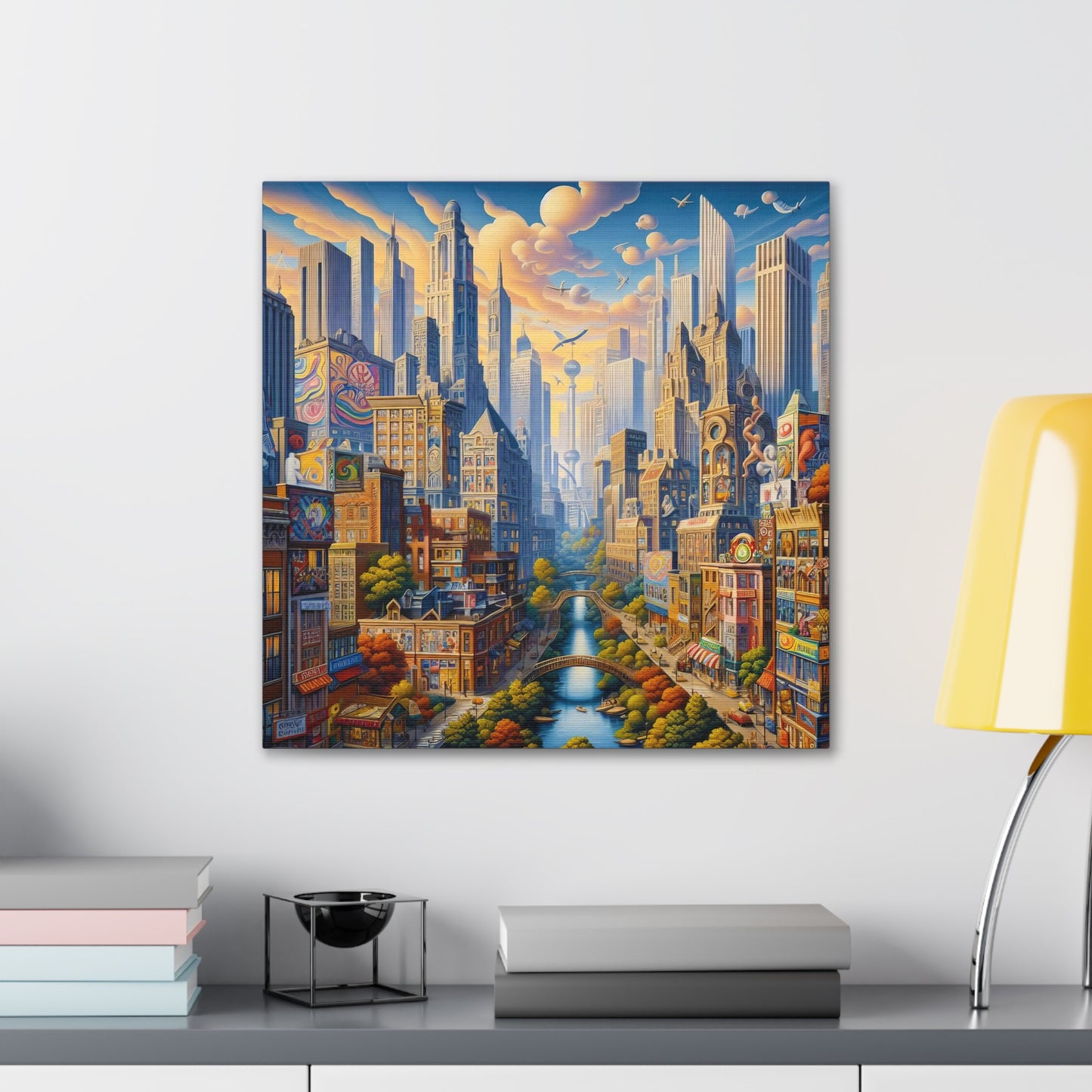 Canvas Gallery Wrap - City 5