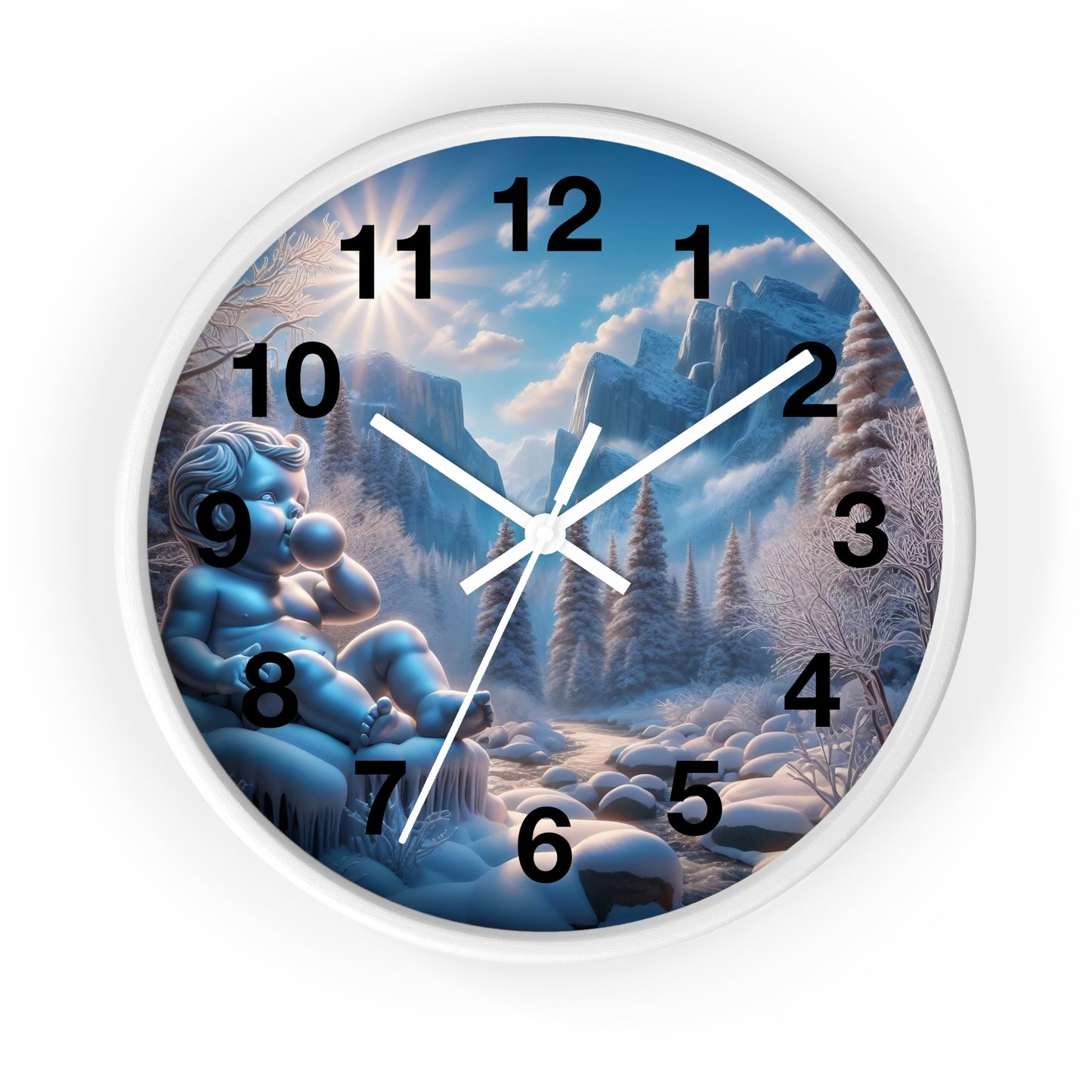 Wall Clock - Winter 119