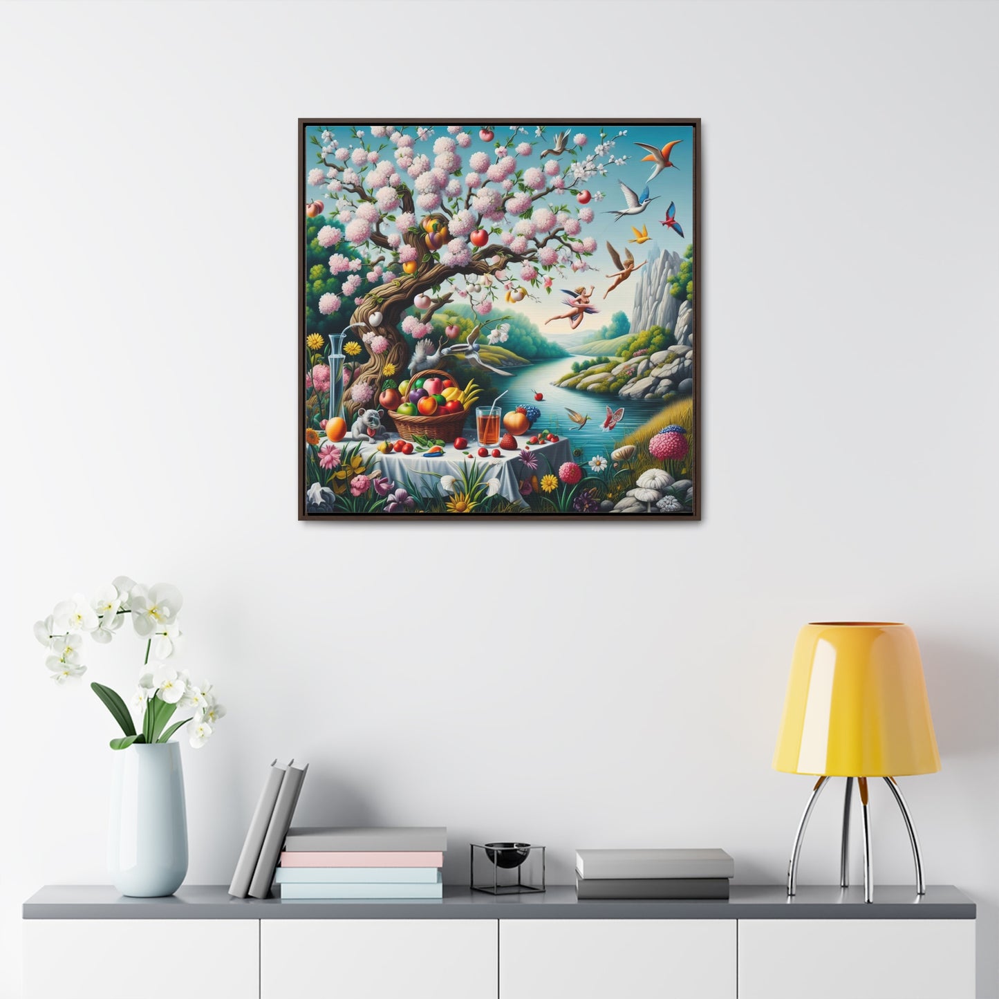 Framed Gallery Canvas Wrap - Spring 36