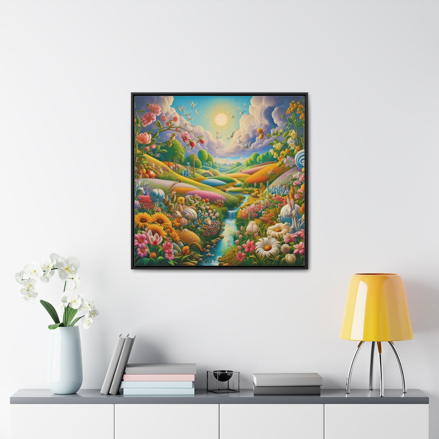 Framed Gallery Canvas Wrap - Spring 107