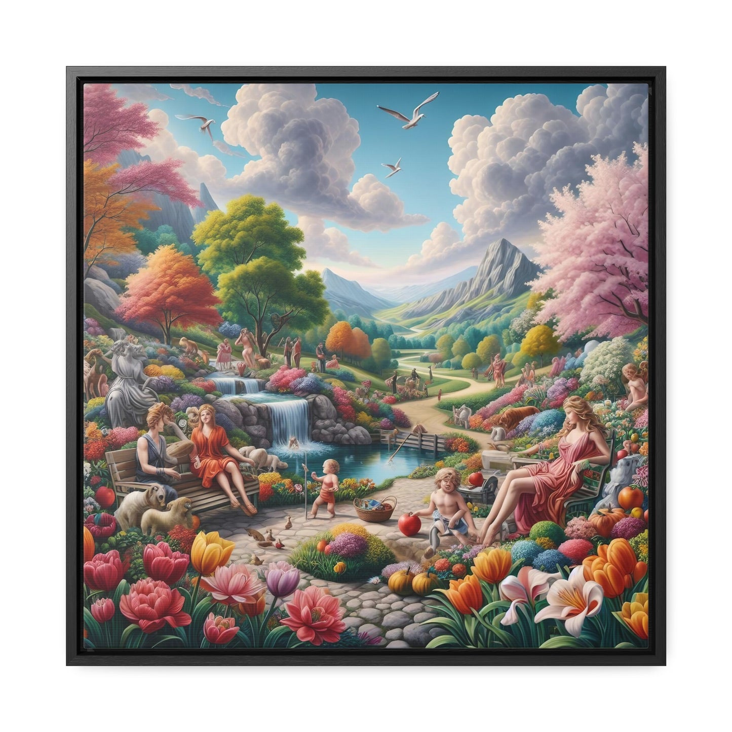 Framed Gallery Canvas Wrap - Spring 20