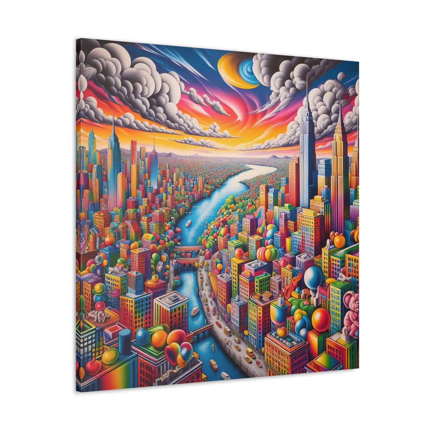 Canvas Gallery Wrap - City 15