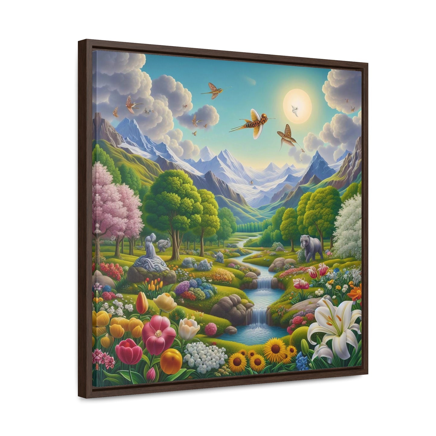 Framed Gallery Canvas Wrap - Spring 17