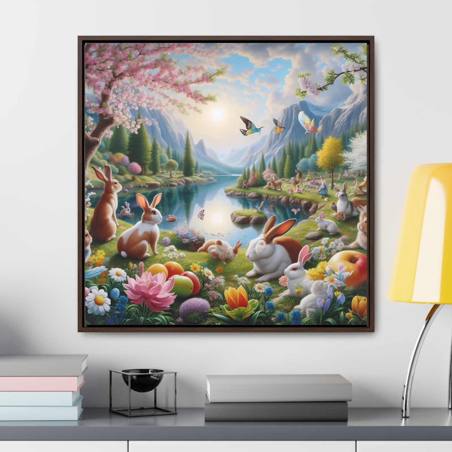 Framed Gallery Canvas Wrap - Spring 15