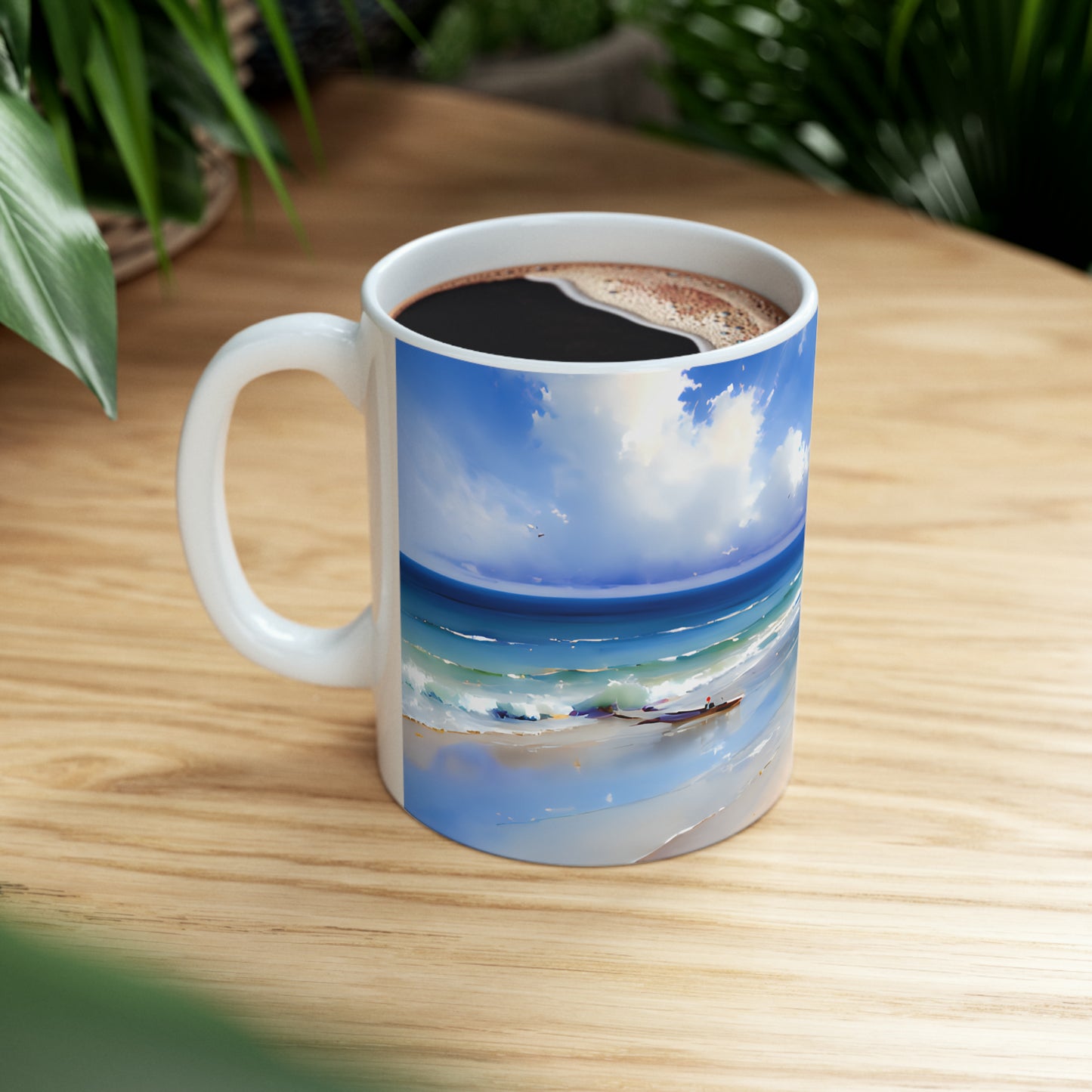 Ceramic Mug 11oz - Beach 3001