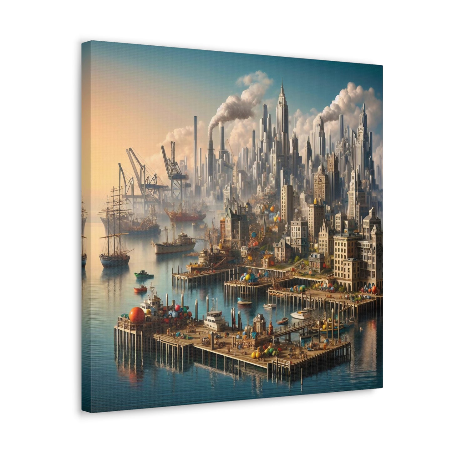 Canvas Gallery Wrap - Harbor 25