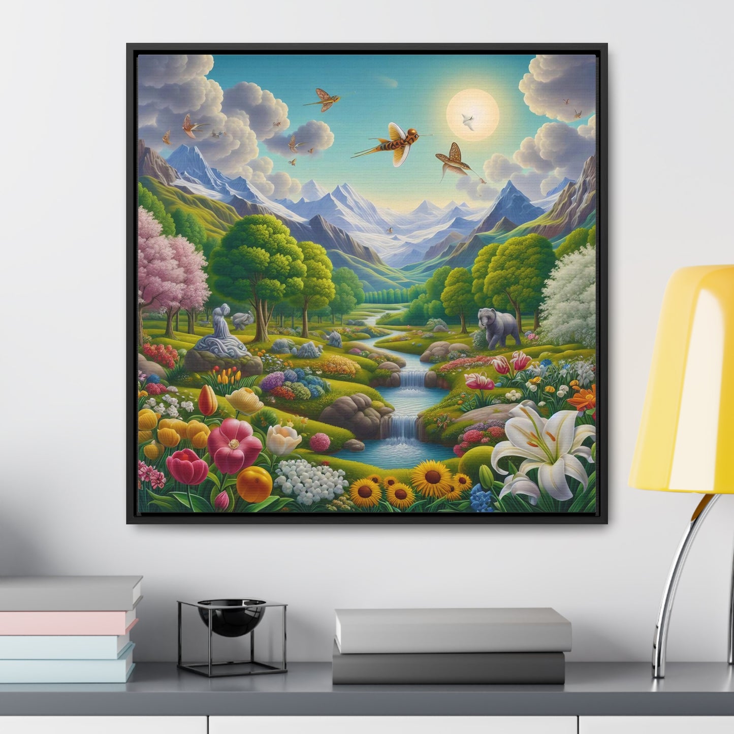 Framed Gallery Canvas Wrap - Spring 17