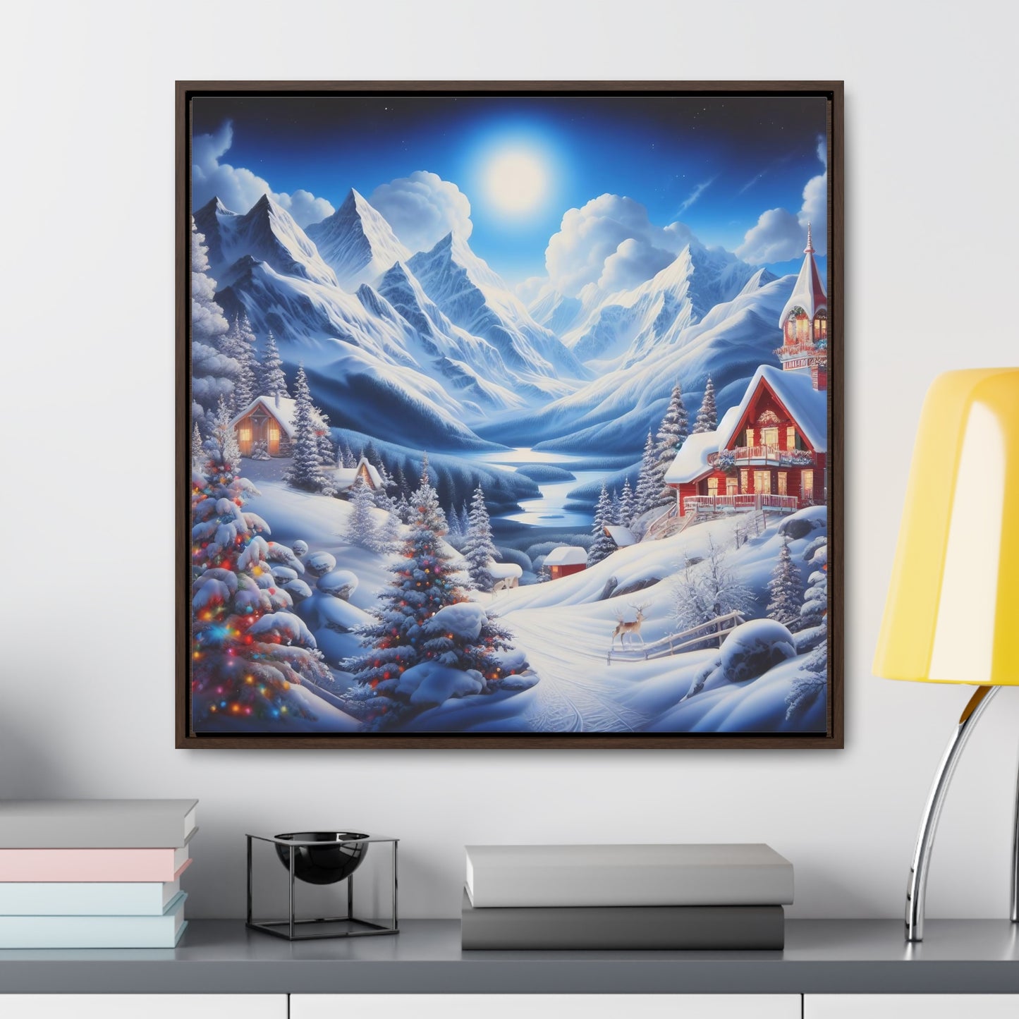 Framed Gallery Canvas Wrap - Winter 106