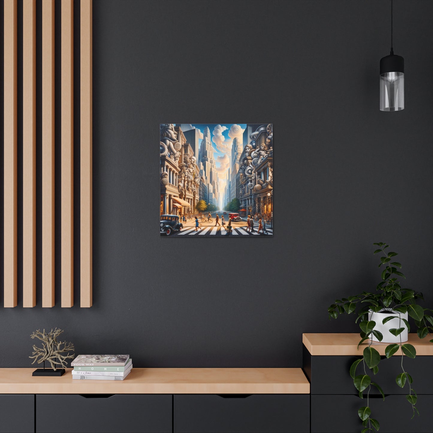 Canvas Gallery Wrap - City 2