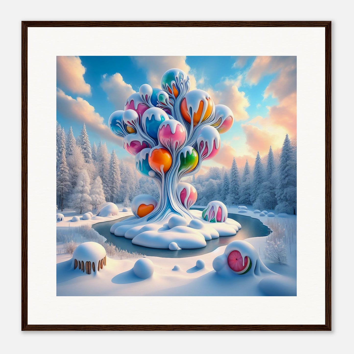 Wall Art - Winter 78 - Ball sculpture