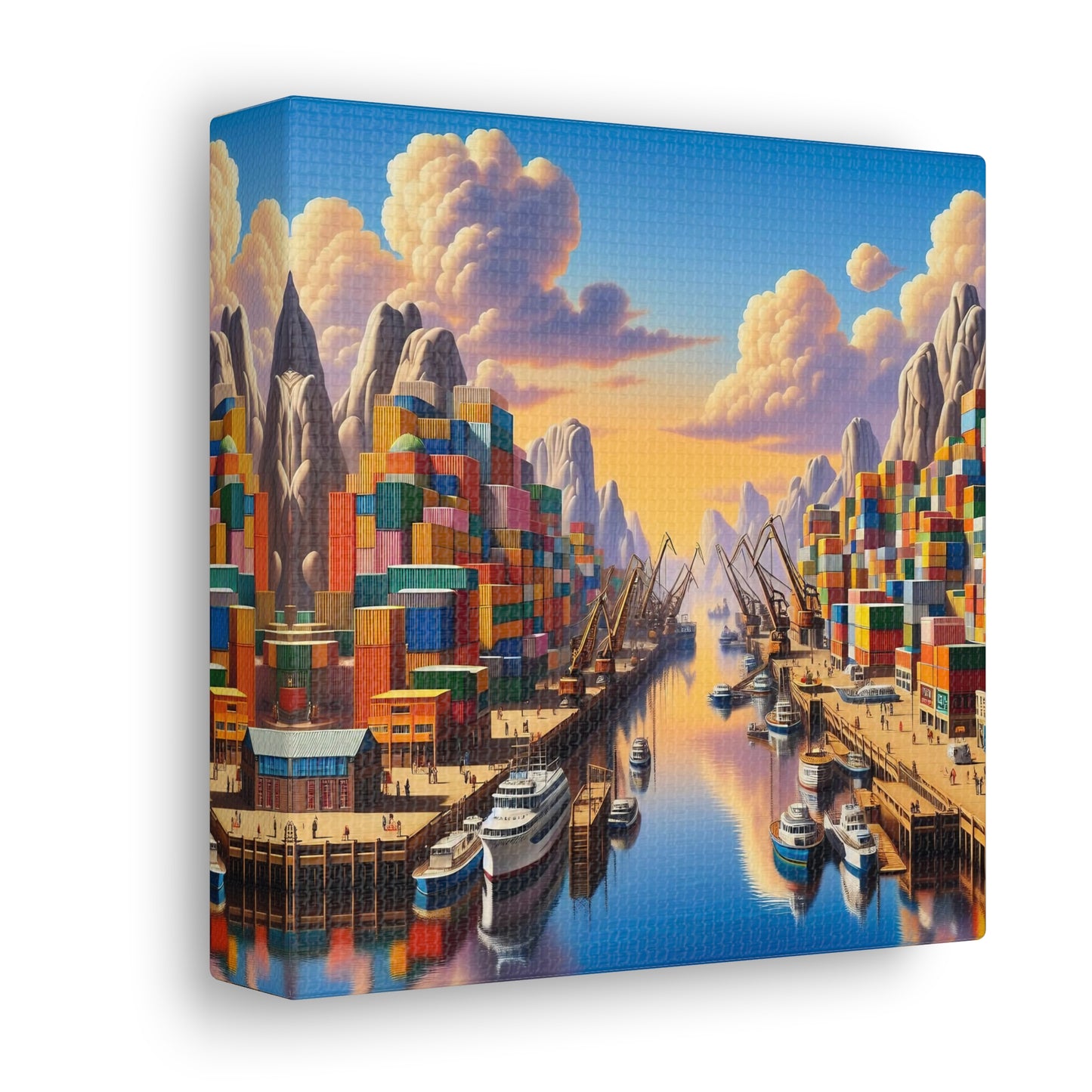 Canvas Gallery Wrap - Harbor 20