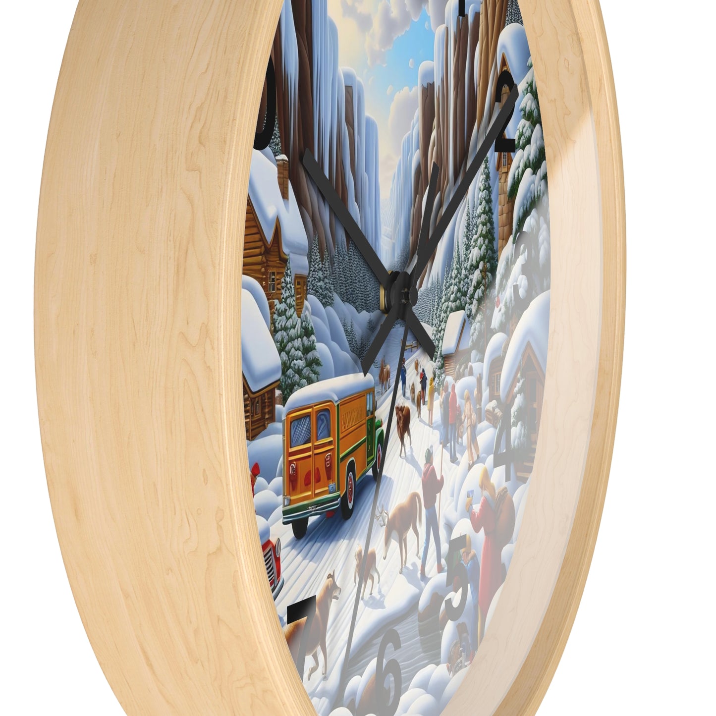 Wall Clock - Winter 120