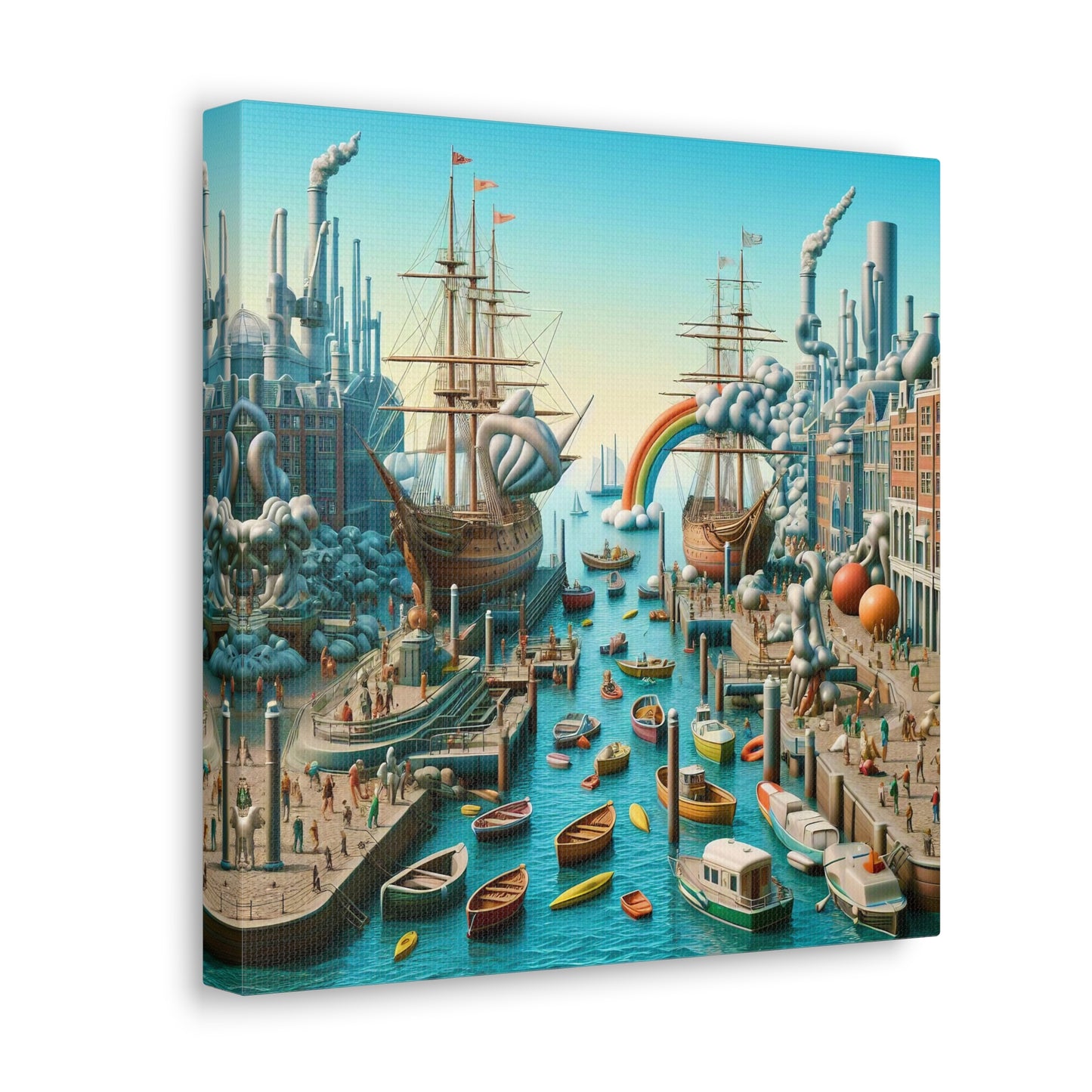 Canvas Gallery Wrap - Harbor 10