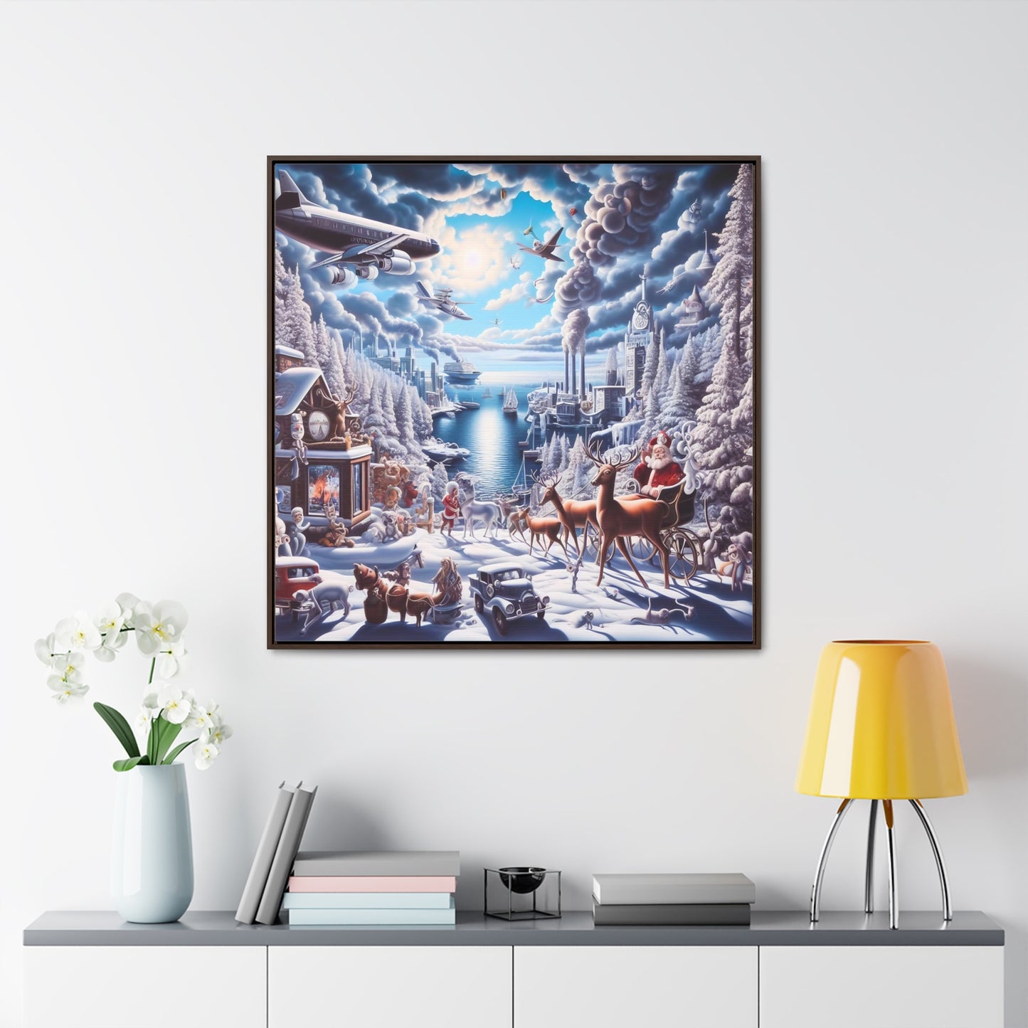 Framed Gallery Canvas Wrap - Winter 114