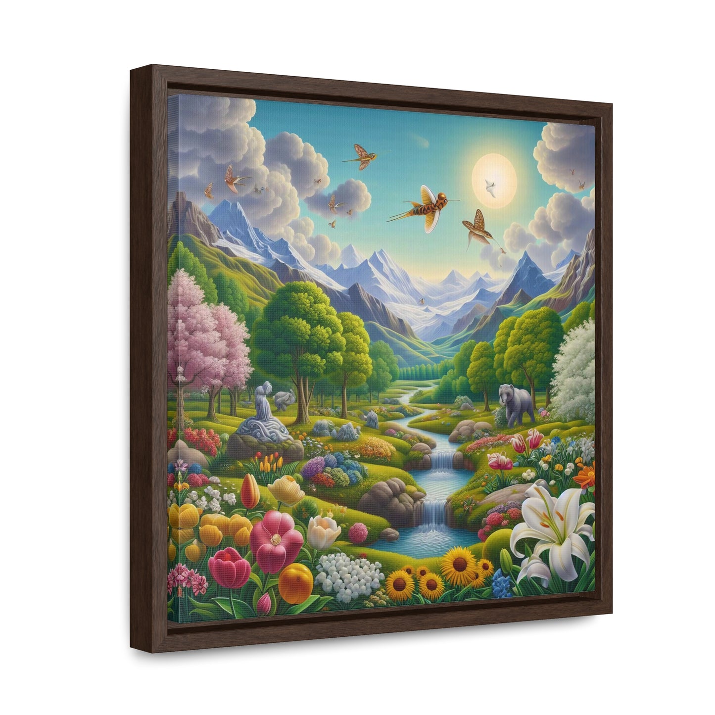 Framed Gallery Canvas Wrap - Spring 17