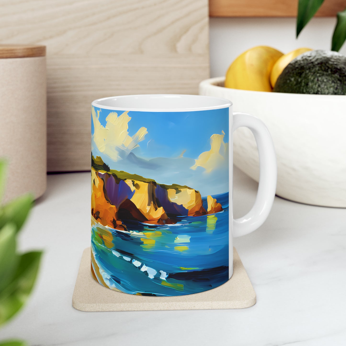 Ceramic Mug 11oz - Beach 6005