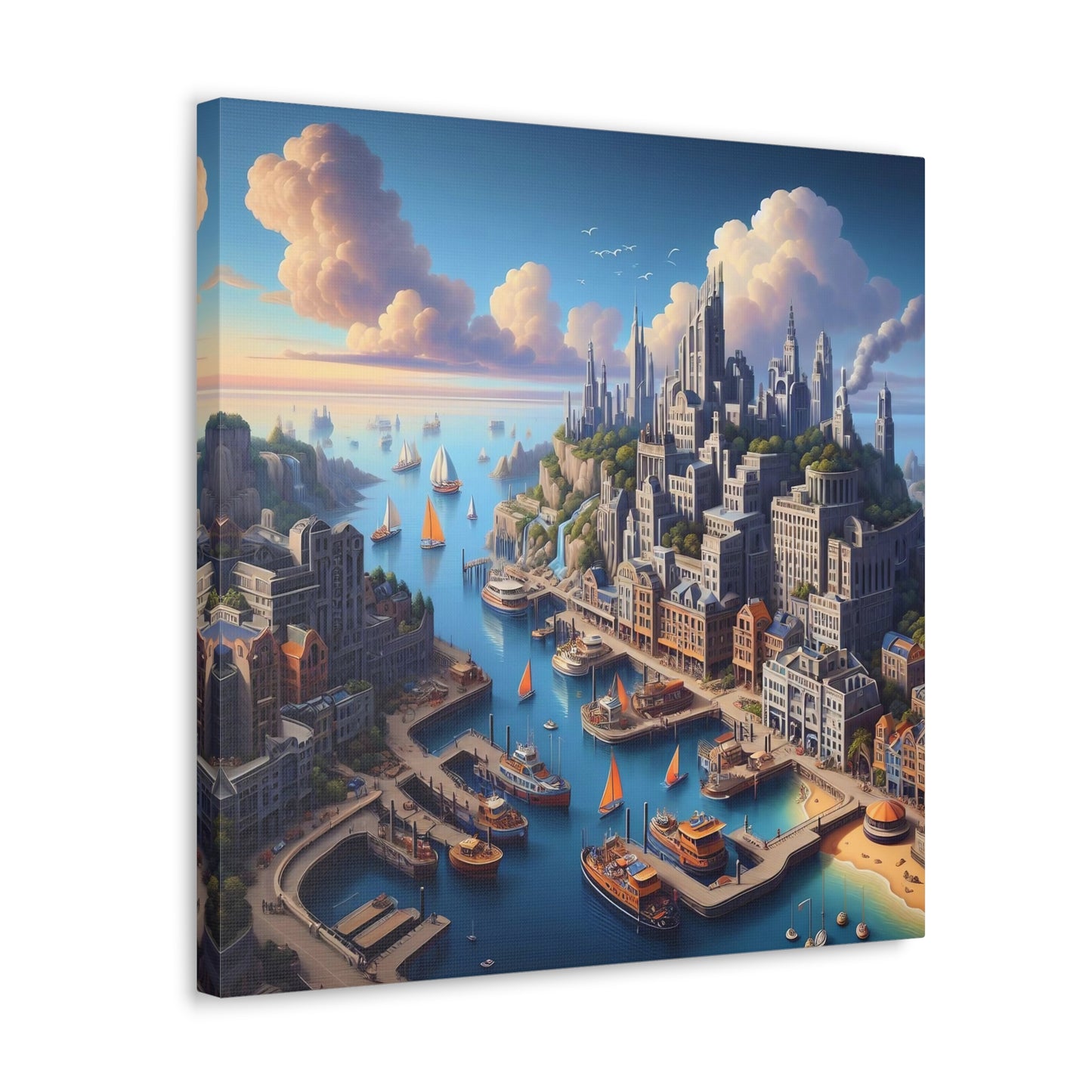 Canvas Gallery Wrap - Harbor 3