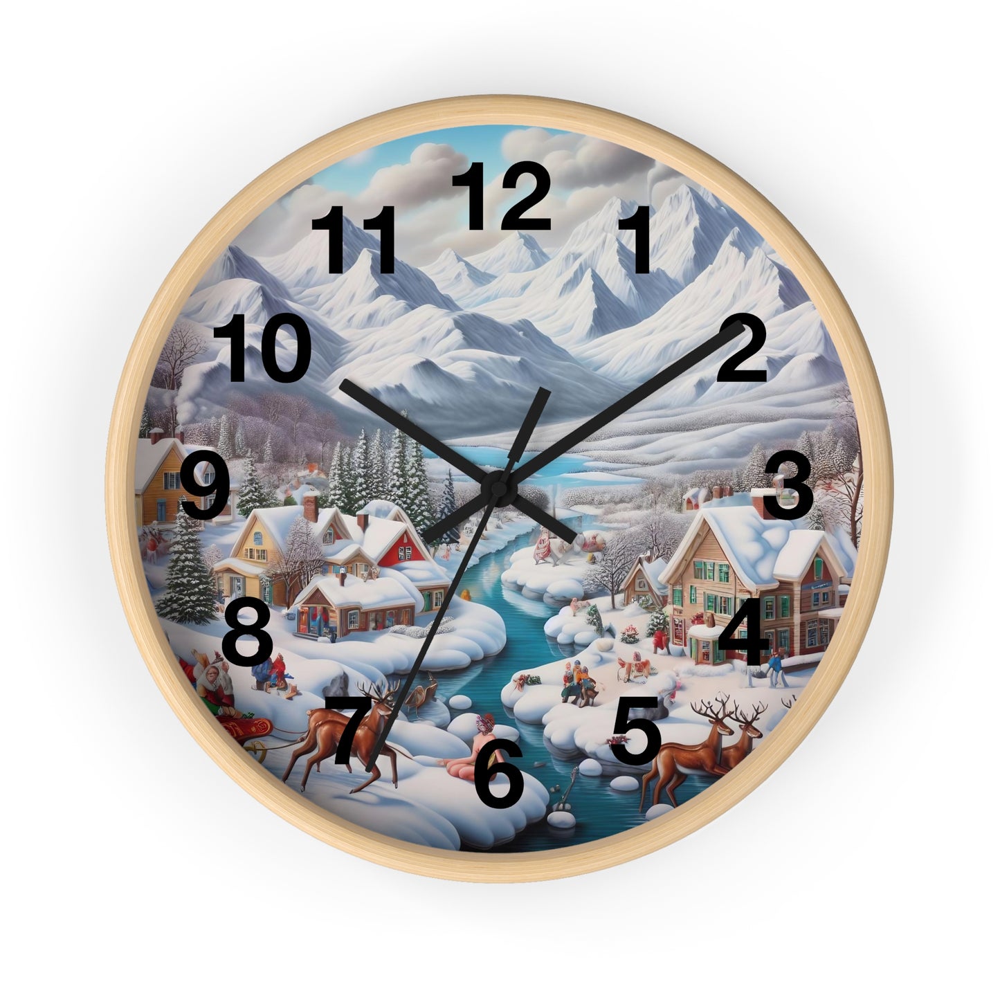 Wall Clock - Winter 109