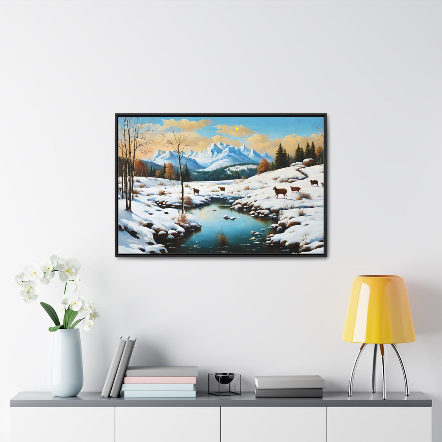 Framed Canvas Gallery Wrap - Winter 2003