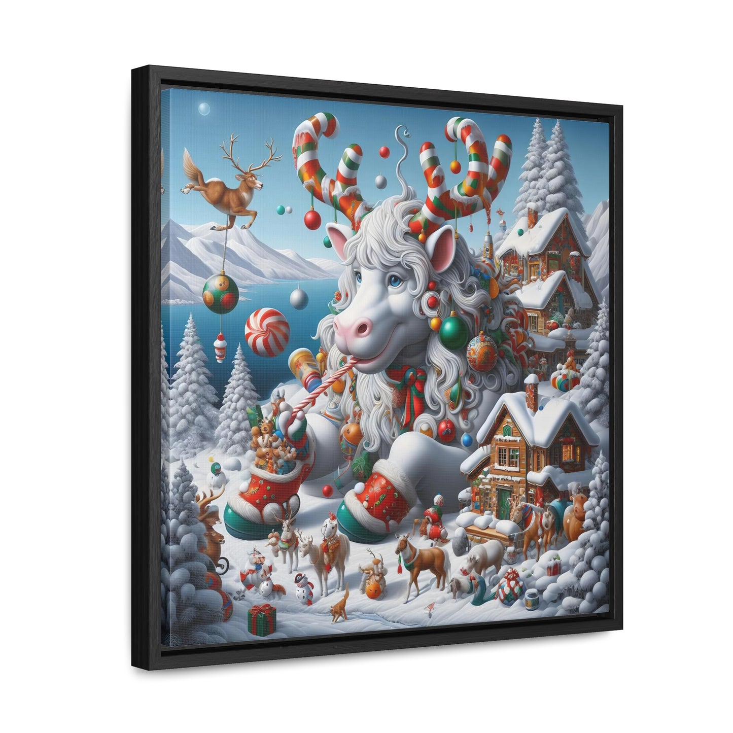 Framed Gallery Canvas Wrap - Winter 105